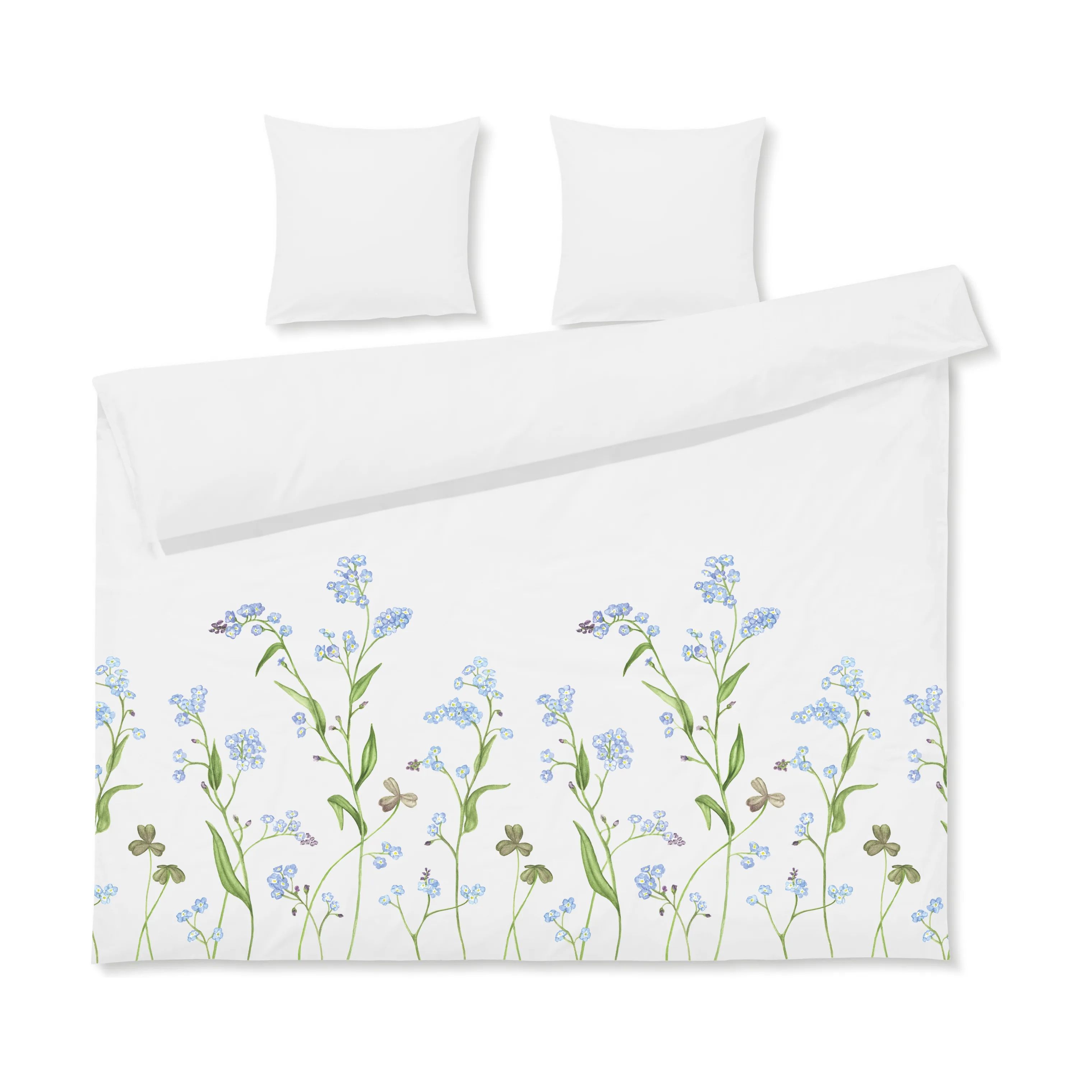 Juna Sengetøj Hammershøi Sommer Hammershøi Summer Sengetøj i Forglemmigej, B200 x L220 cm, 1
