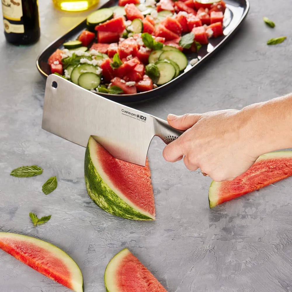 THE CUSTOM CHEF™ Kokkeknive Cuisine::pro®
iD3® Cuisine::pro iD3® Kødøkse i Sølvfarvet, 2