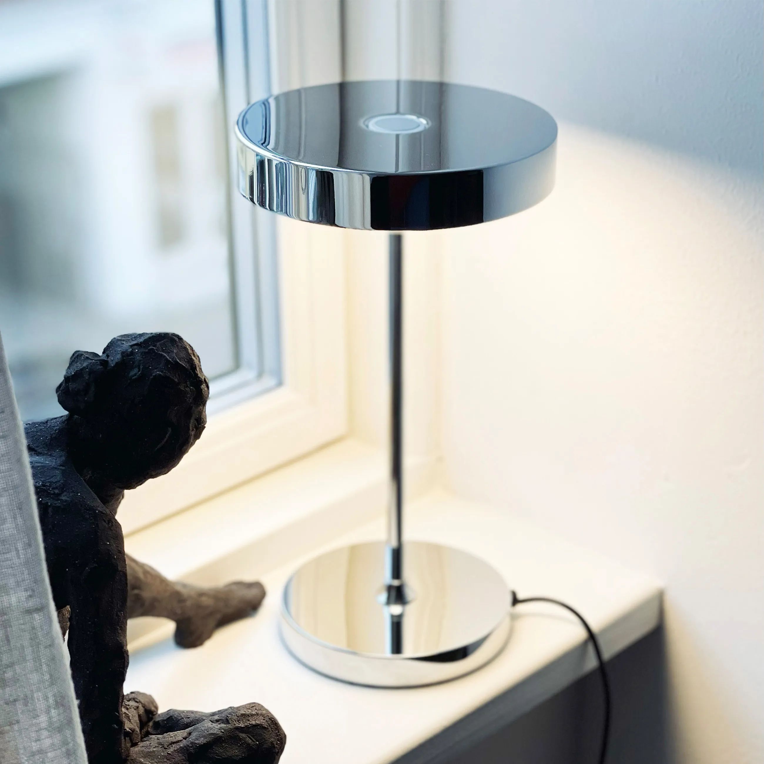 Dyberg Larsen LED-lamper Starlight LED Bordlampe i Krom, 2