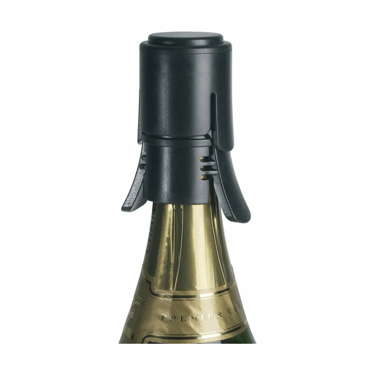 Le Creuset Skænkepropper SW-106 Prop til mousserede vin i Matte Black, 2