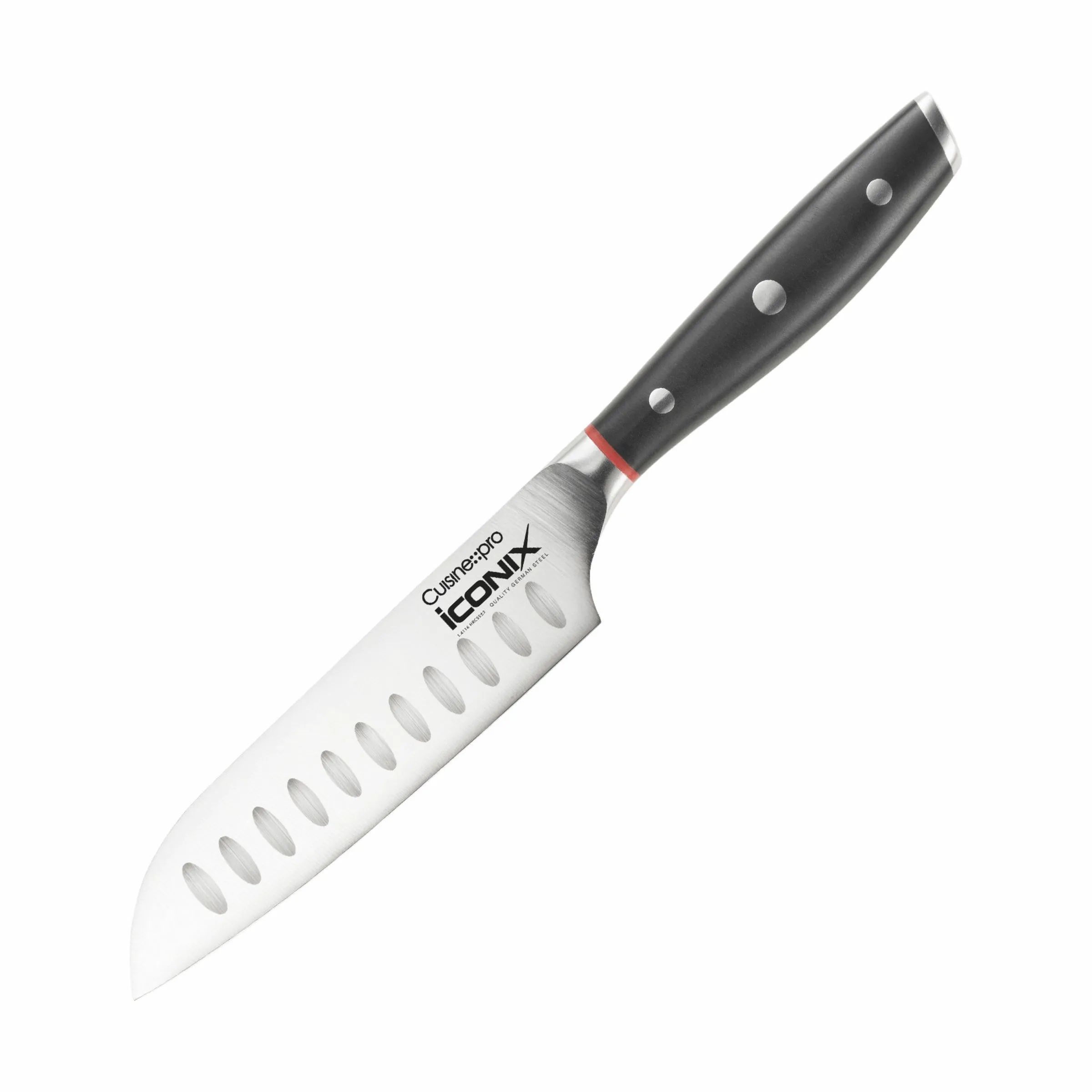 THE CUSTOM CHEF™ Santokuknive Cuisine::pro®
iconiX™ Cuisine::pro iconiX™ Santokukniv i sølvfarvet/sort, 1