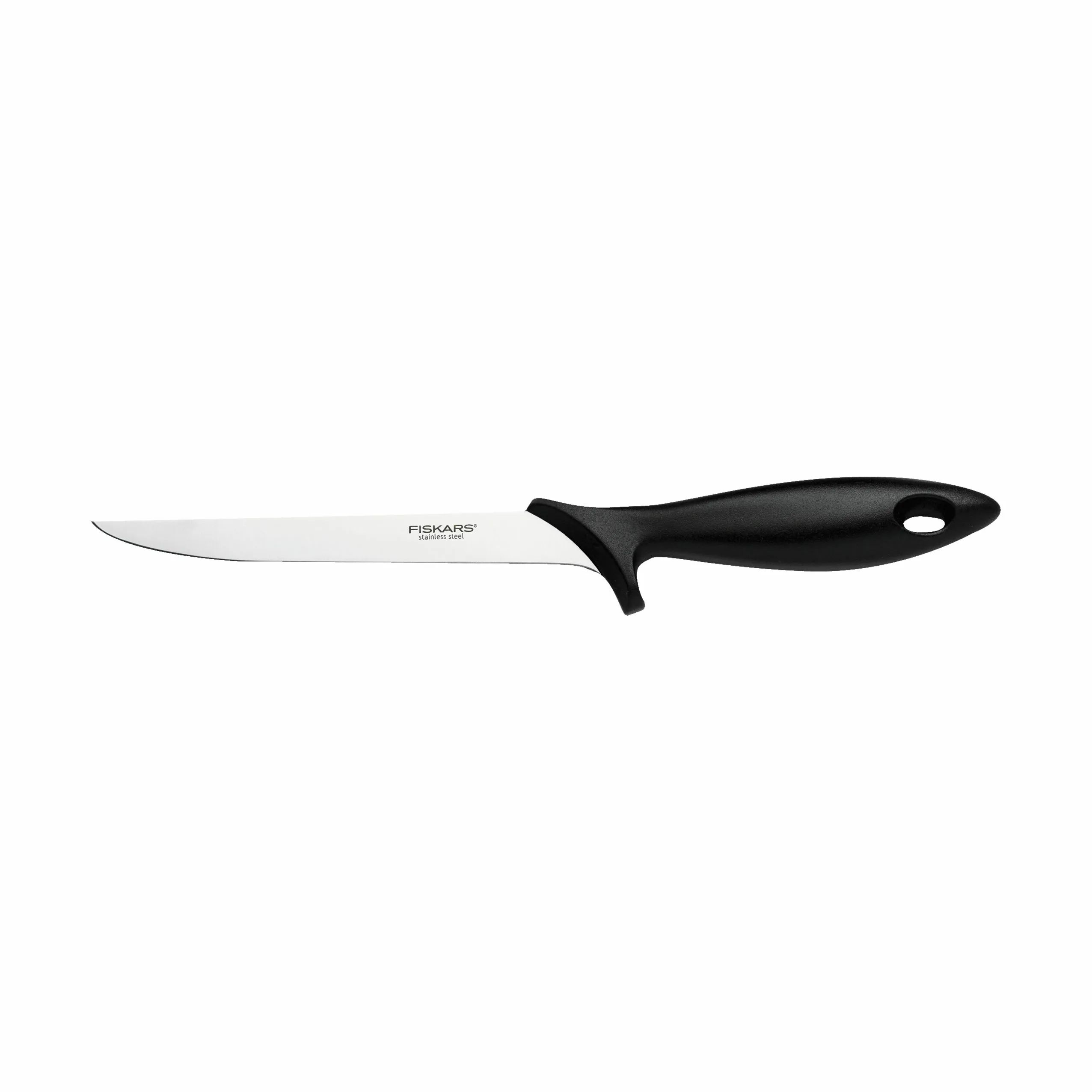 Fiskars Filetknive Essential Filetkniv i stål/sort, 1