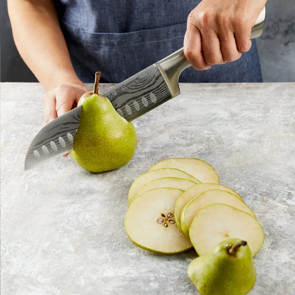 THE CUSTOM CHEF™ Santokuknive Cuisine::pro®
Damashiro® Cuisine::pro Damashiro® Santokukniv i 17 cm, 2