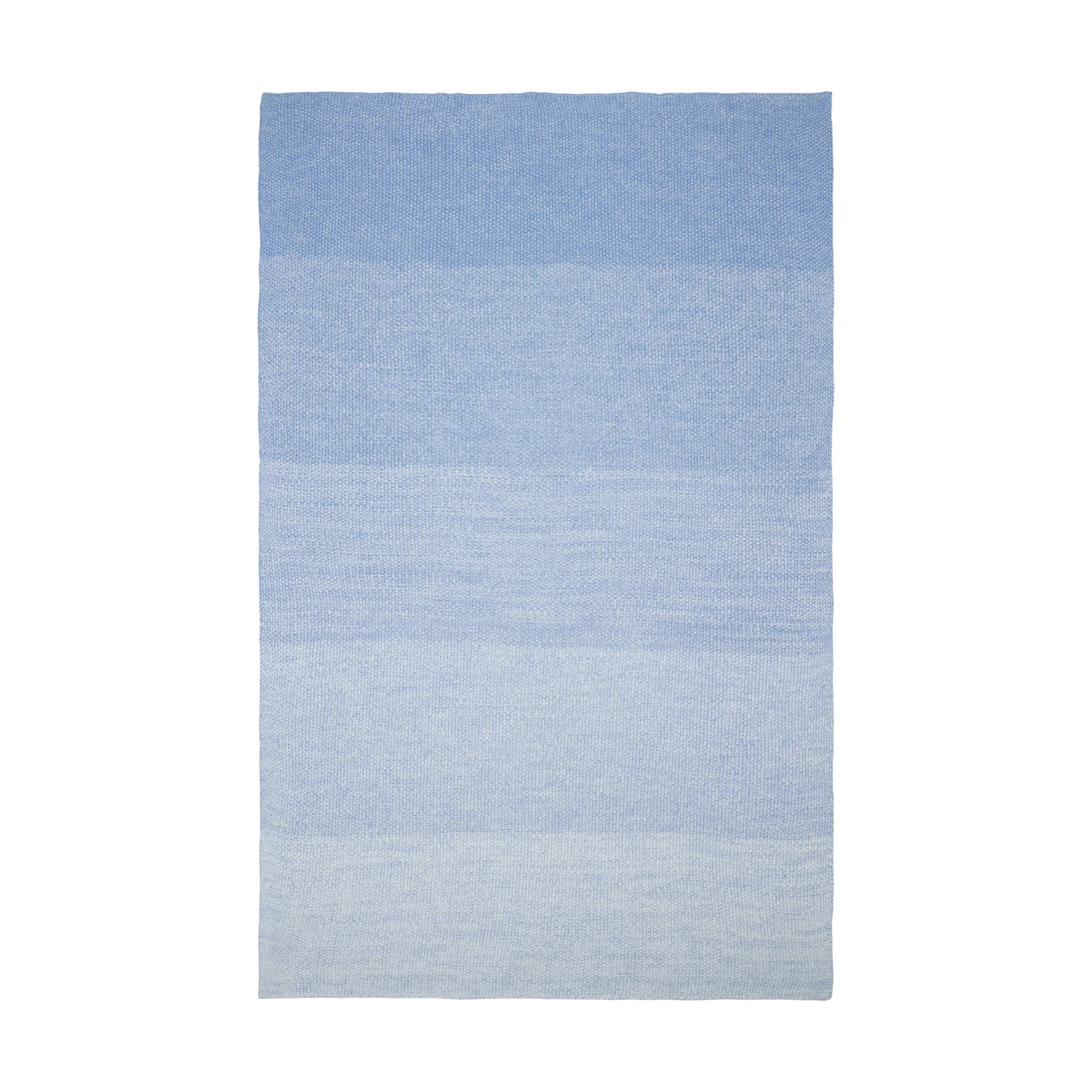 Essenza Plaider Nordic Knit Plaid i Denim Blue, B130 x L170 cm, 3