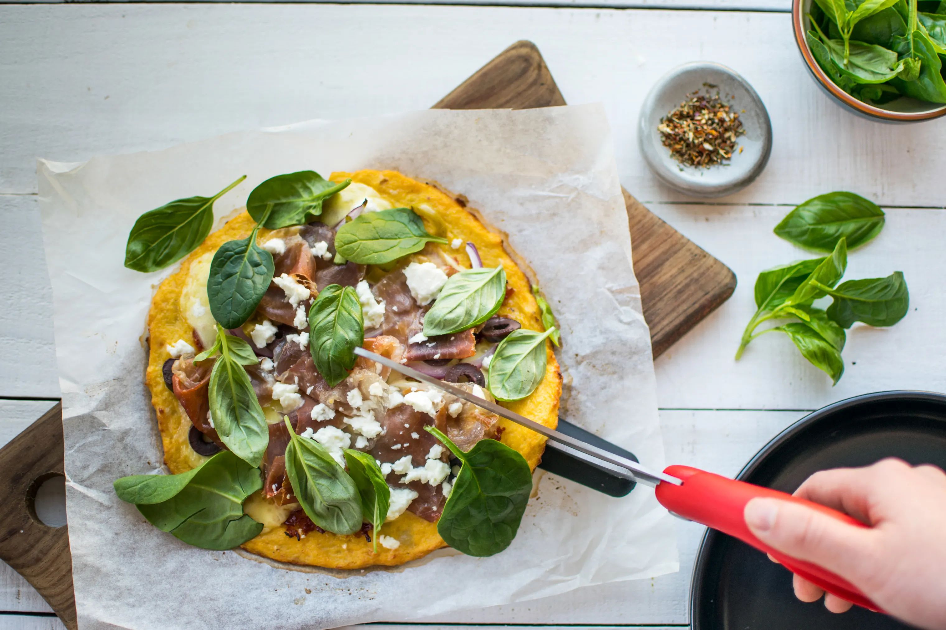 Dreamfarm Pizzaskærere Scizza Pizzasaks i Rød/stål, 2