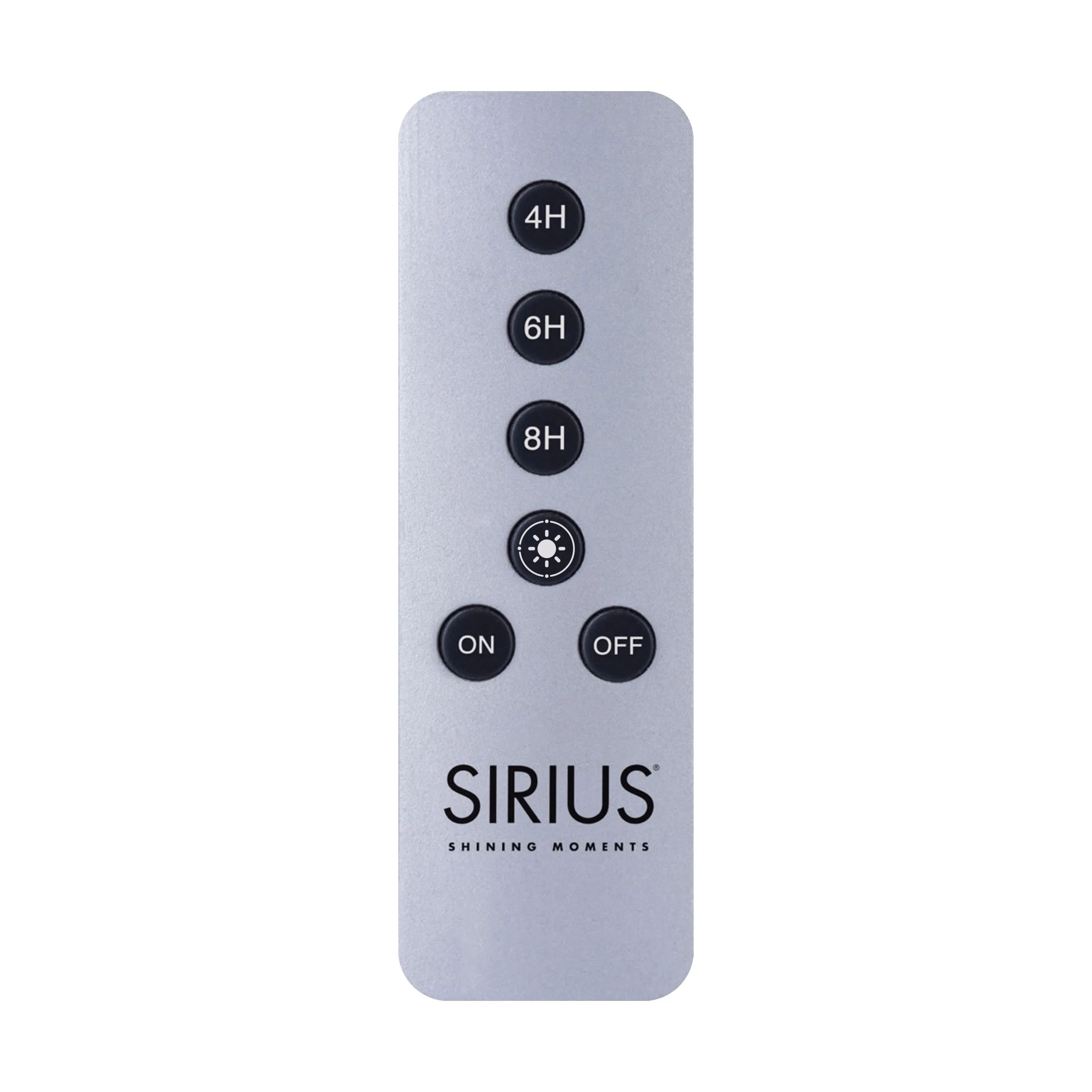Sirius LED-lys Fjernbetjening til LED-lys i Sølvfarvet, 15 cm, 1