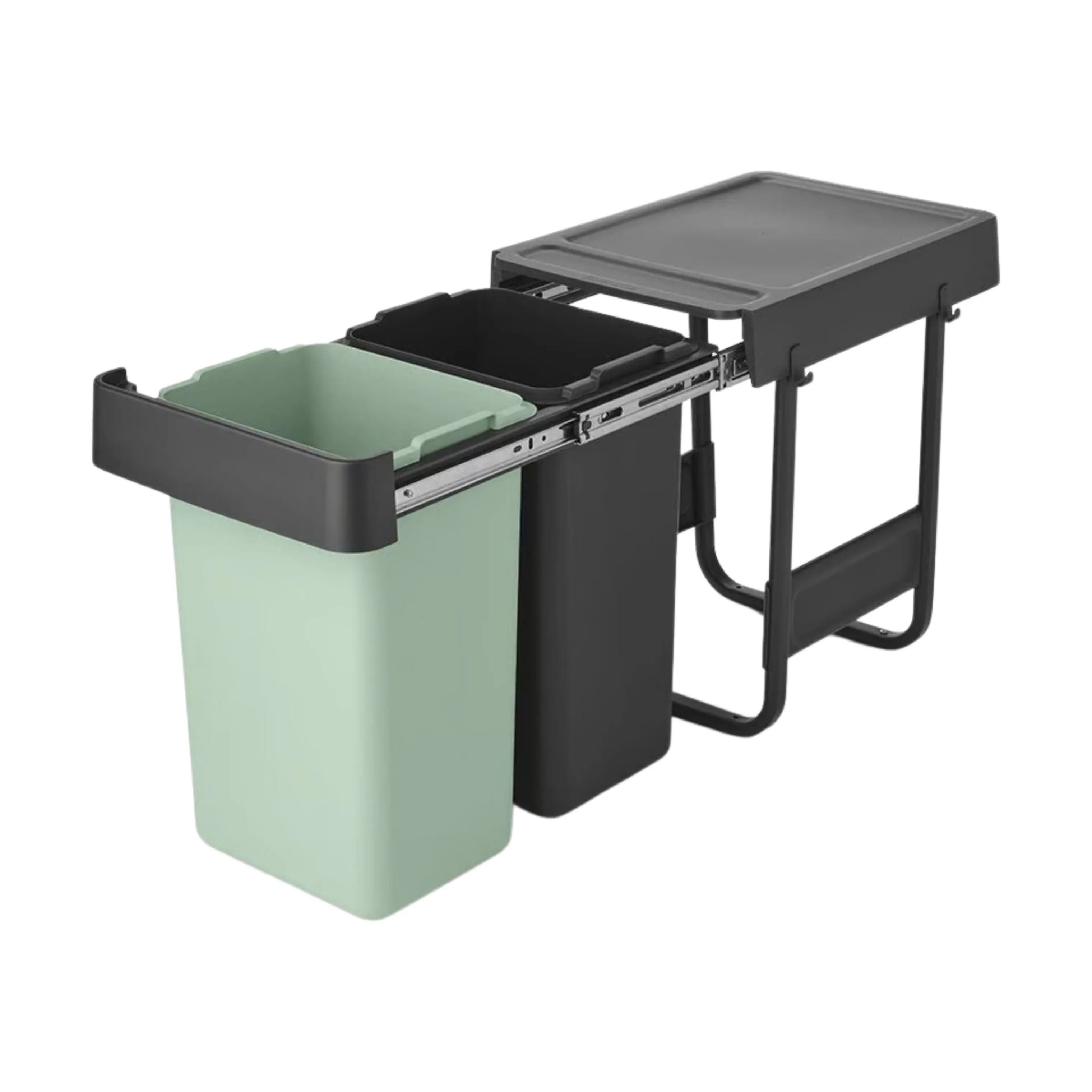 Brabantia Spande uden pedal Sort & Go Indbygningsmodul i 30 L, 3