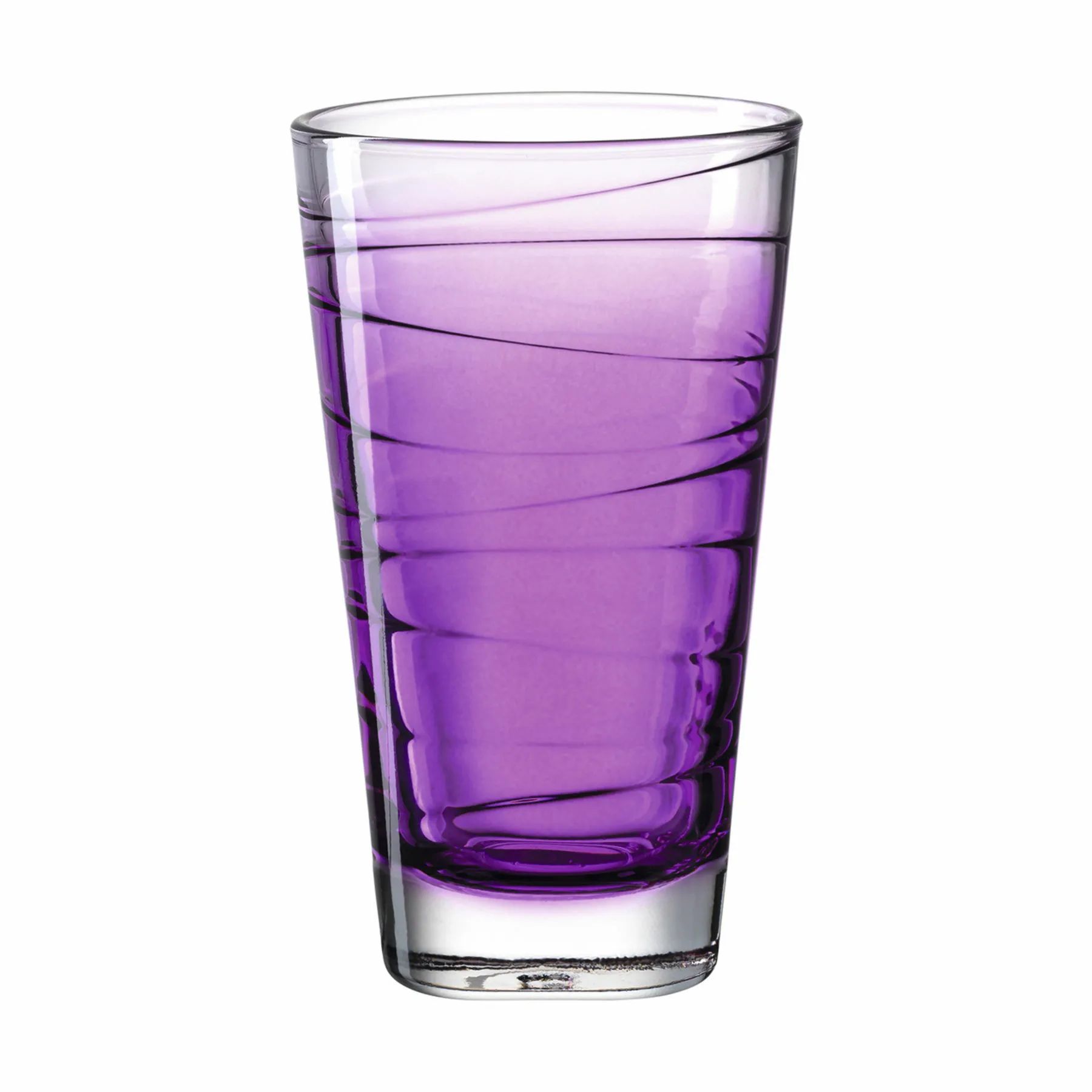 Leonardo Vandglas Vario Vandglas - 6 stk. i Klar/violet, 28 cl, 2