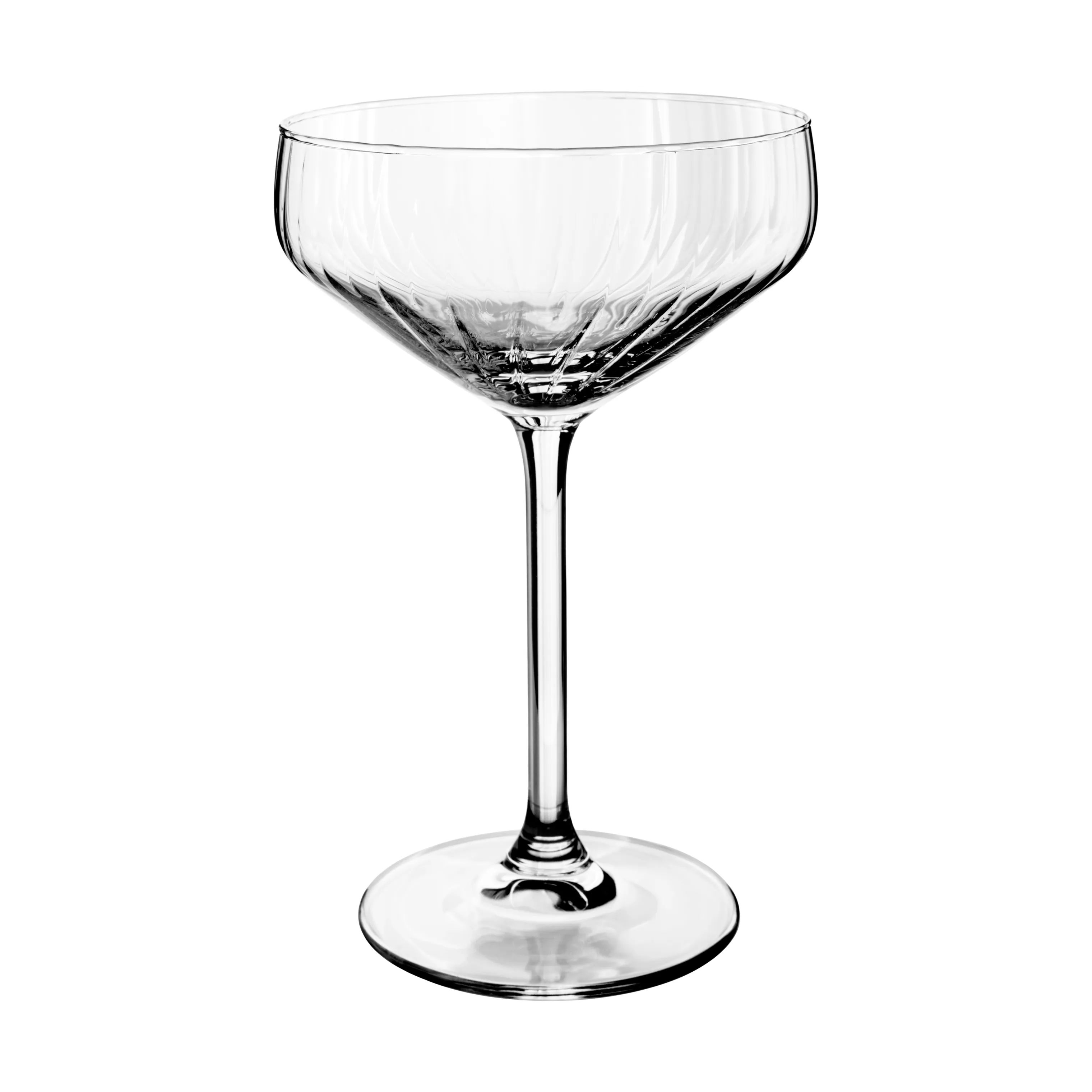 CASA Living Champagneglas Daisy Coupe Champagneglas - 4 stk. i Klar, 4