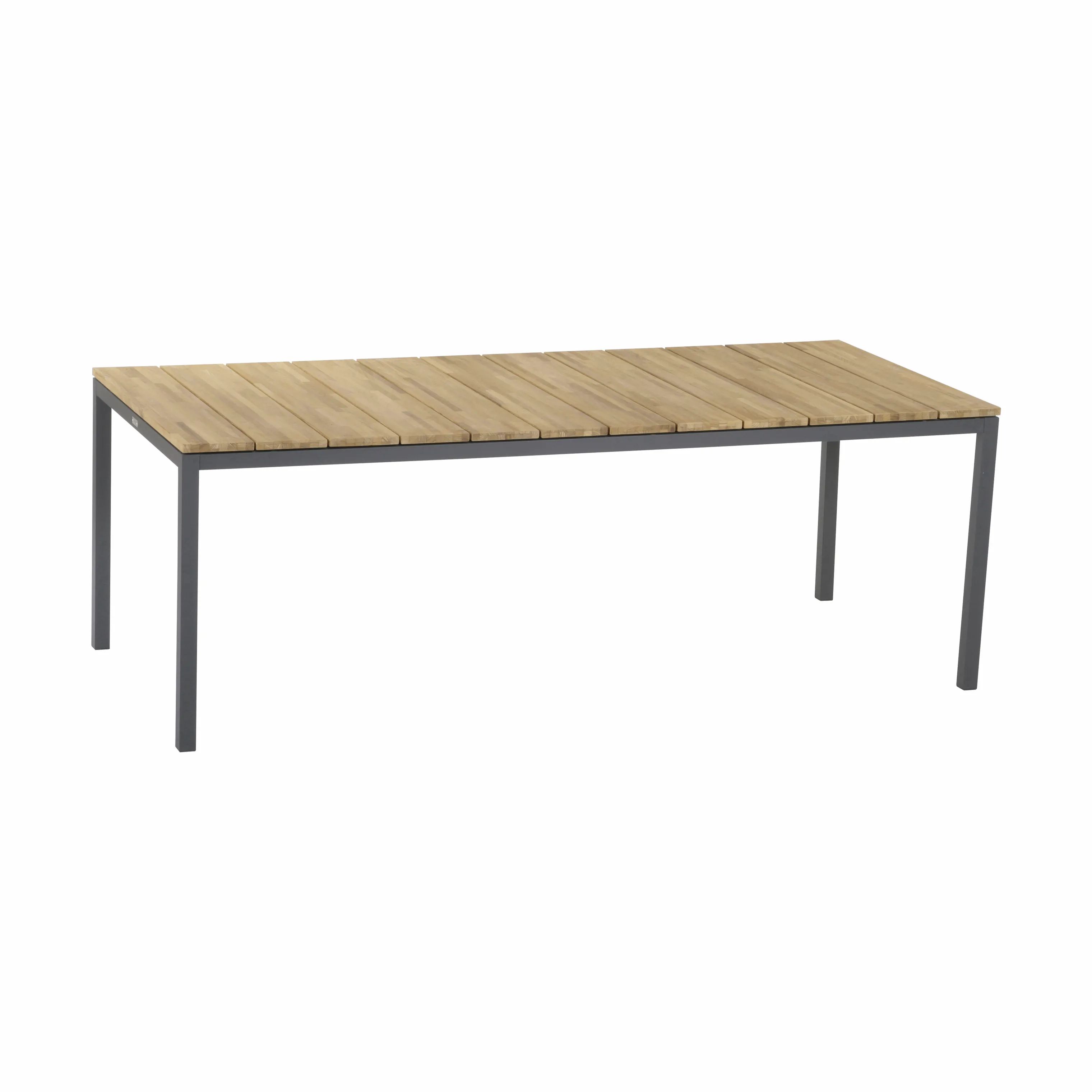 Mandalay Havespiseborde Toscana Bord i Antracit, 197 cm, 1