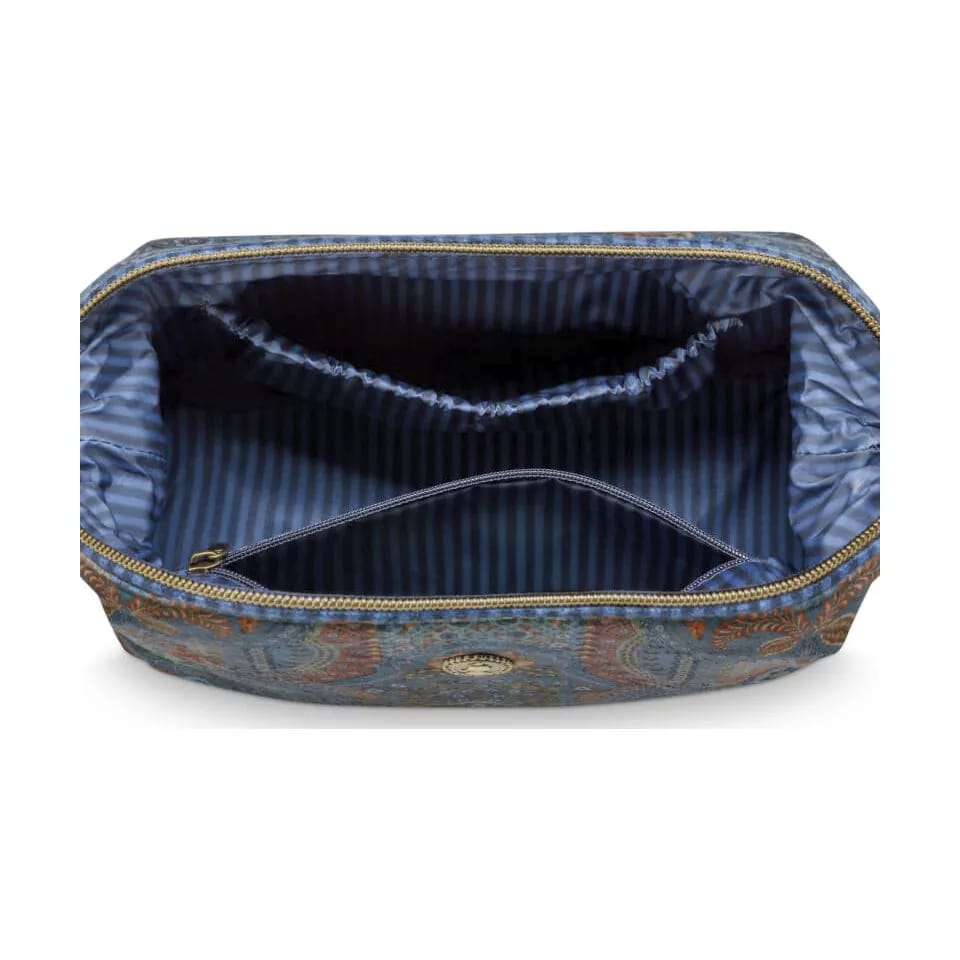 PIP Studio Toilettasker Cooper Kosmetiktaske i Blå 1, H15 x B22,5 cm, 4