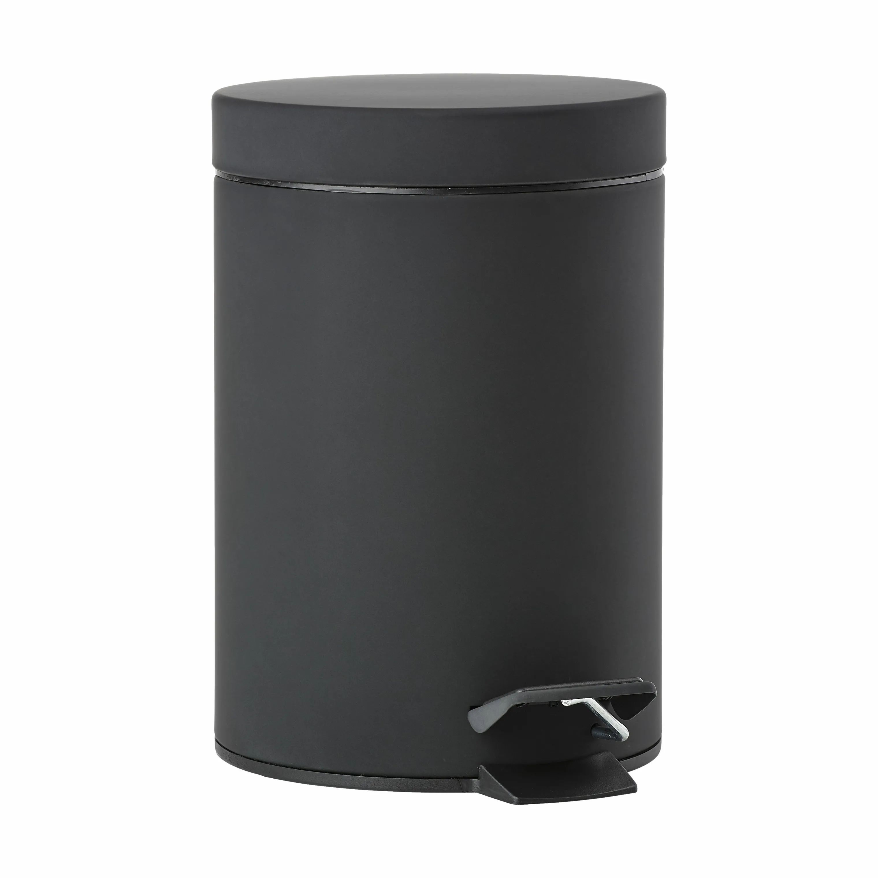 Zone Toiletspande Solo Pedalspand i Sort, 1