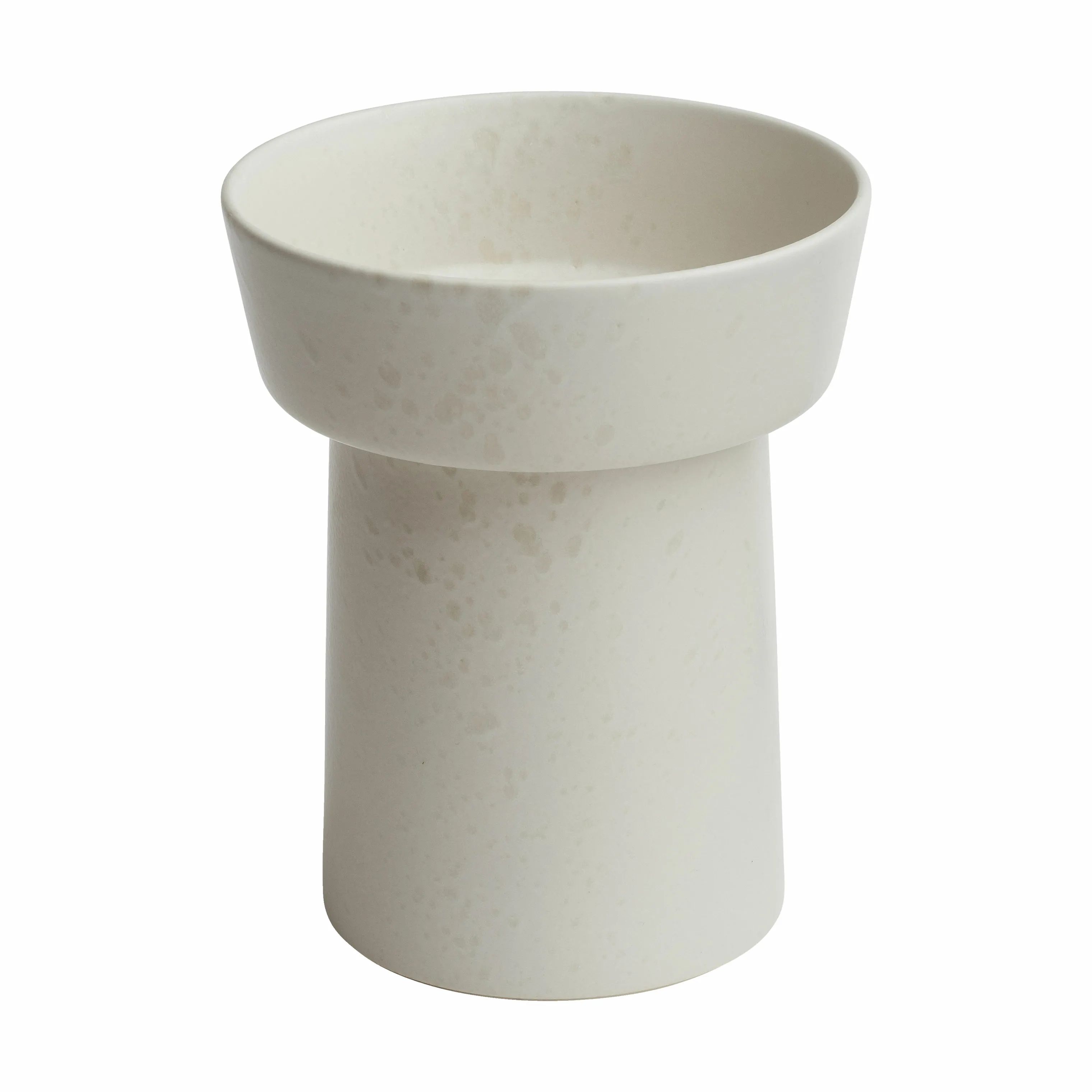 Kähler Vaser Ombria Vase i Marmorhvid, 21 cm, 1