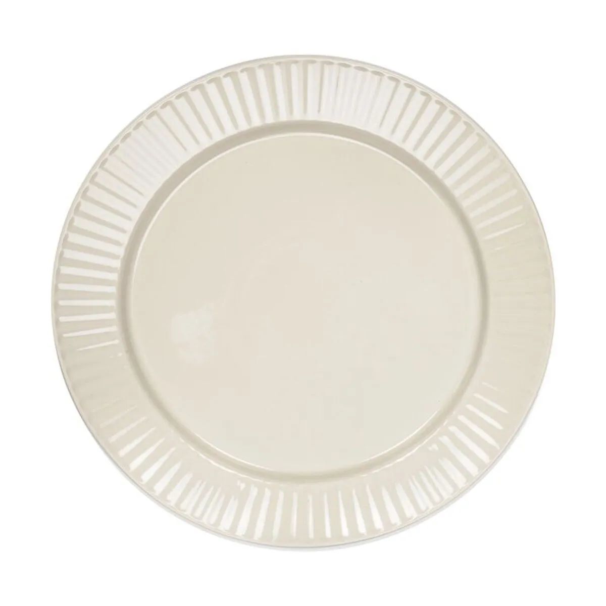 Sagaform Middagstallerkener Coffee & More Tallerken i Beige, 27,5 cm, 1