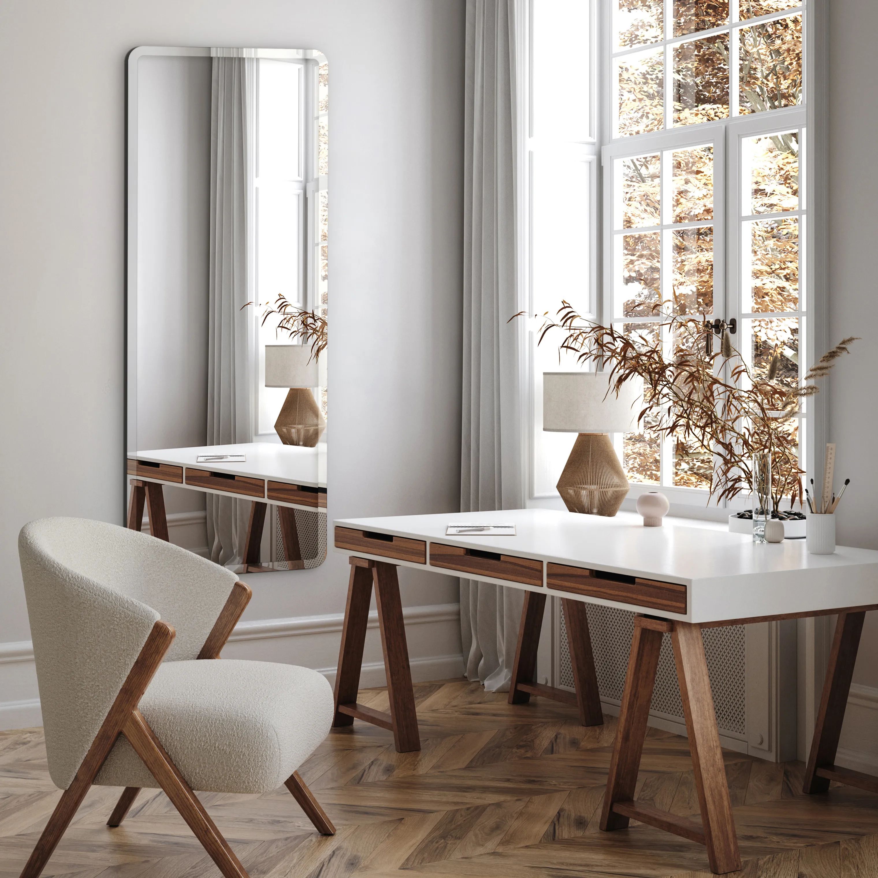 Incado Spejle Sleek Spejl i H160 x B80 cm, 4
