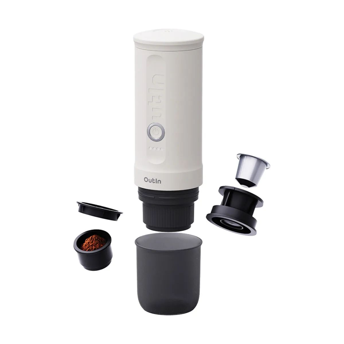 Outin Espressomaskiner Nano Espressomaskine i White, 6