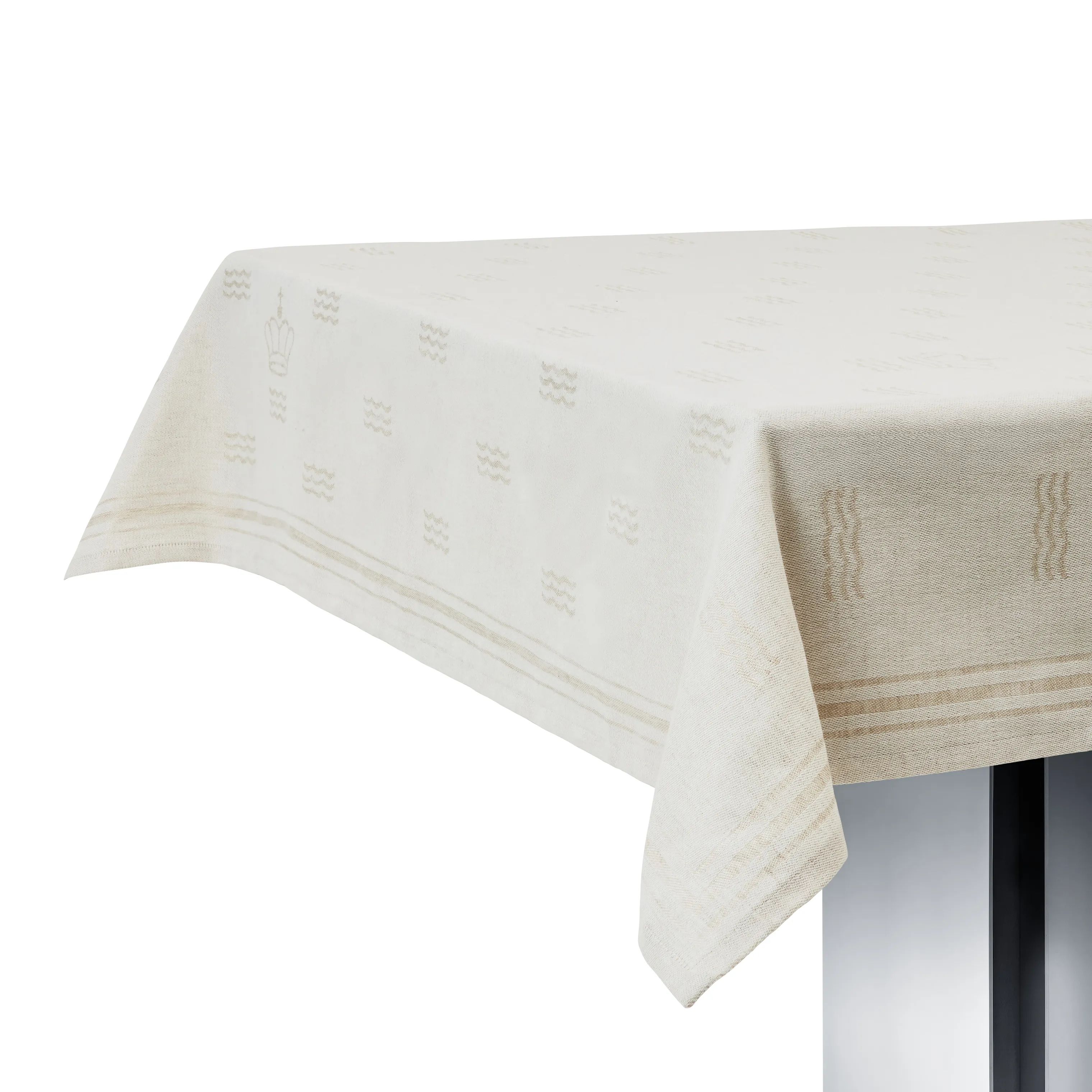 Royal Copenhagen Duge Waves Dug i Hvid, B145 x L270 cm, 1