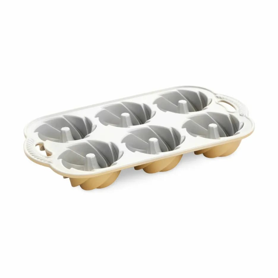 Nordic Ware Øvrige bageforme Heritage Bundtlette Kageform i Guldfarvet, 4