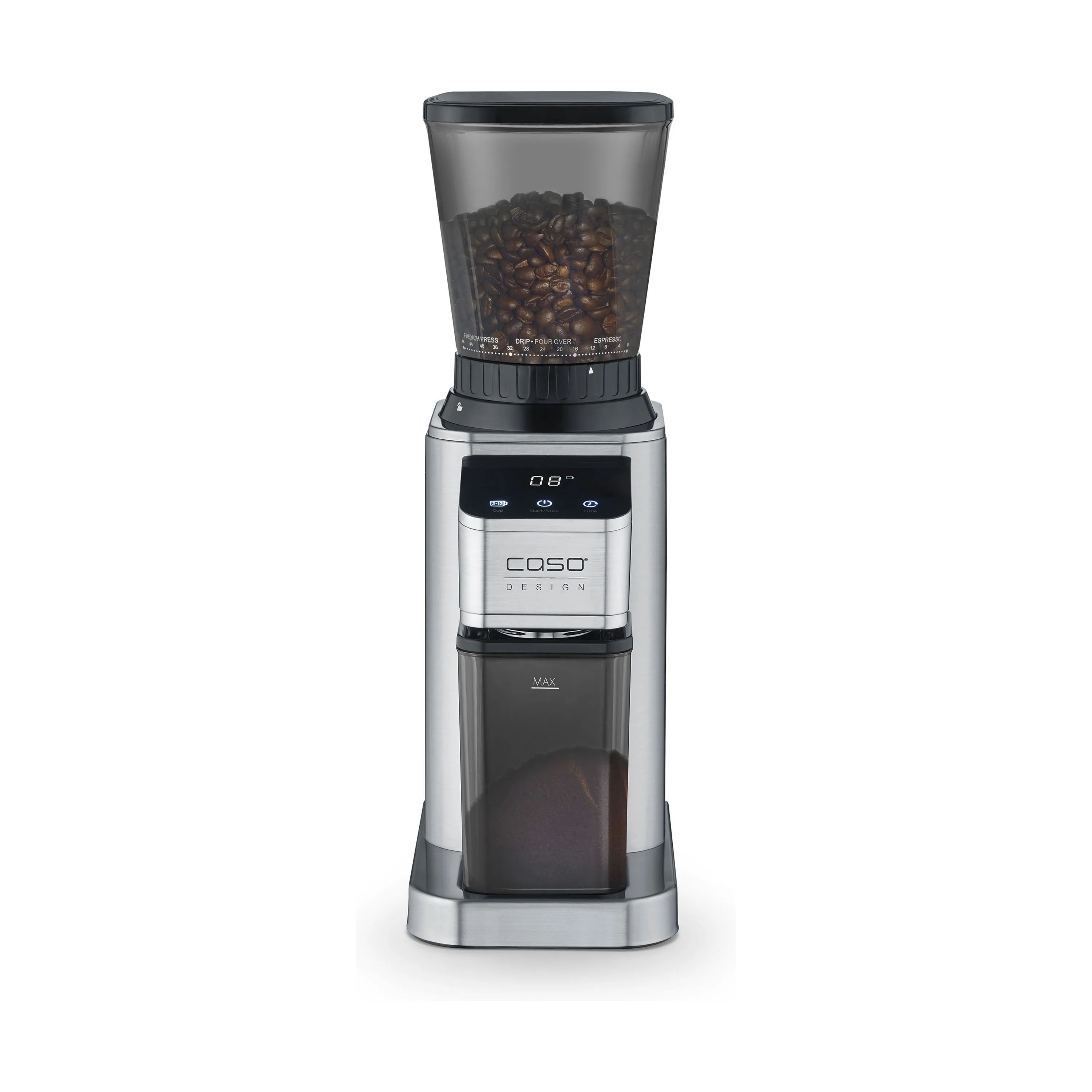 Caso Kaffekværne Baristachef Inox Kaffekværn CS1834 i Sølv, 1
