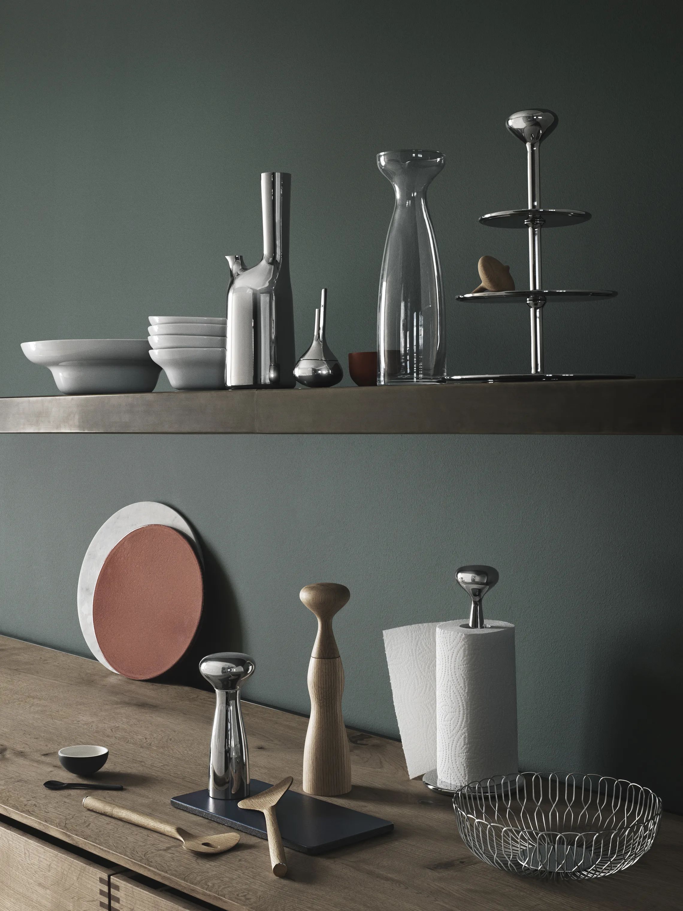 Georg Jensen Etagere Alfredo Étagère i Stål, 2
