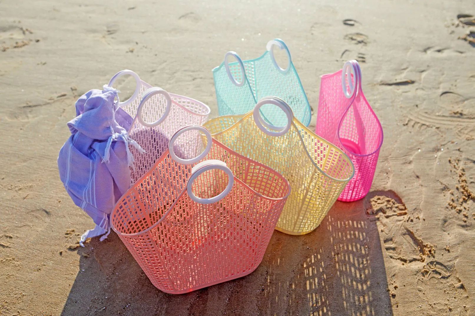 Sun Jellies Øvrigt interiør Fiesta Shopper Fiesta Taske i Yellow, 3