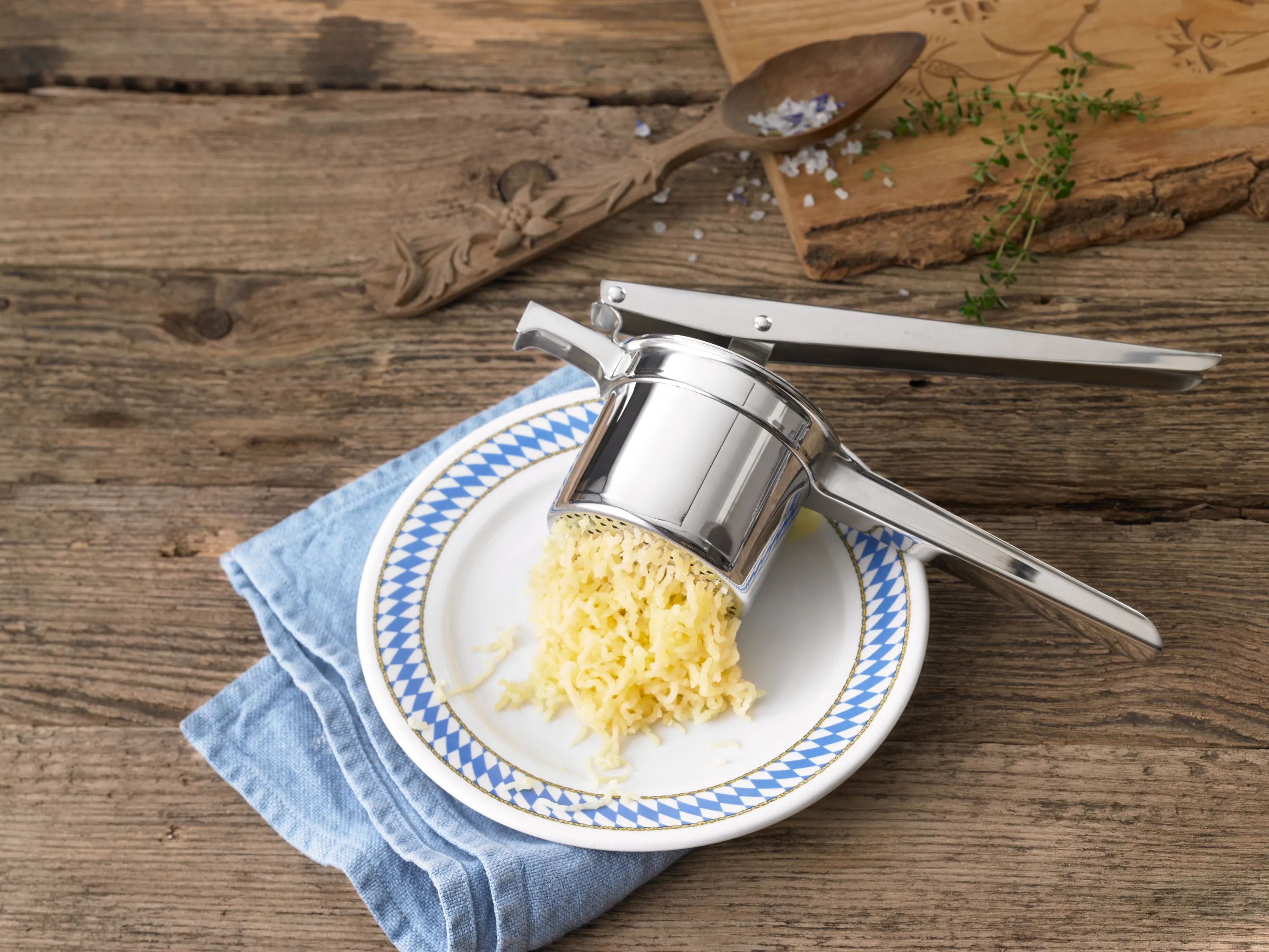 WMF Kartoffelstampere Gourmet Kartoffelpresser i Sølvfarvet, 2