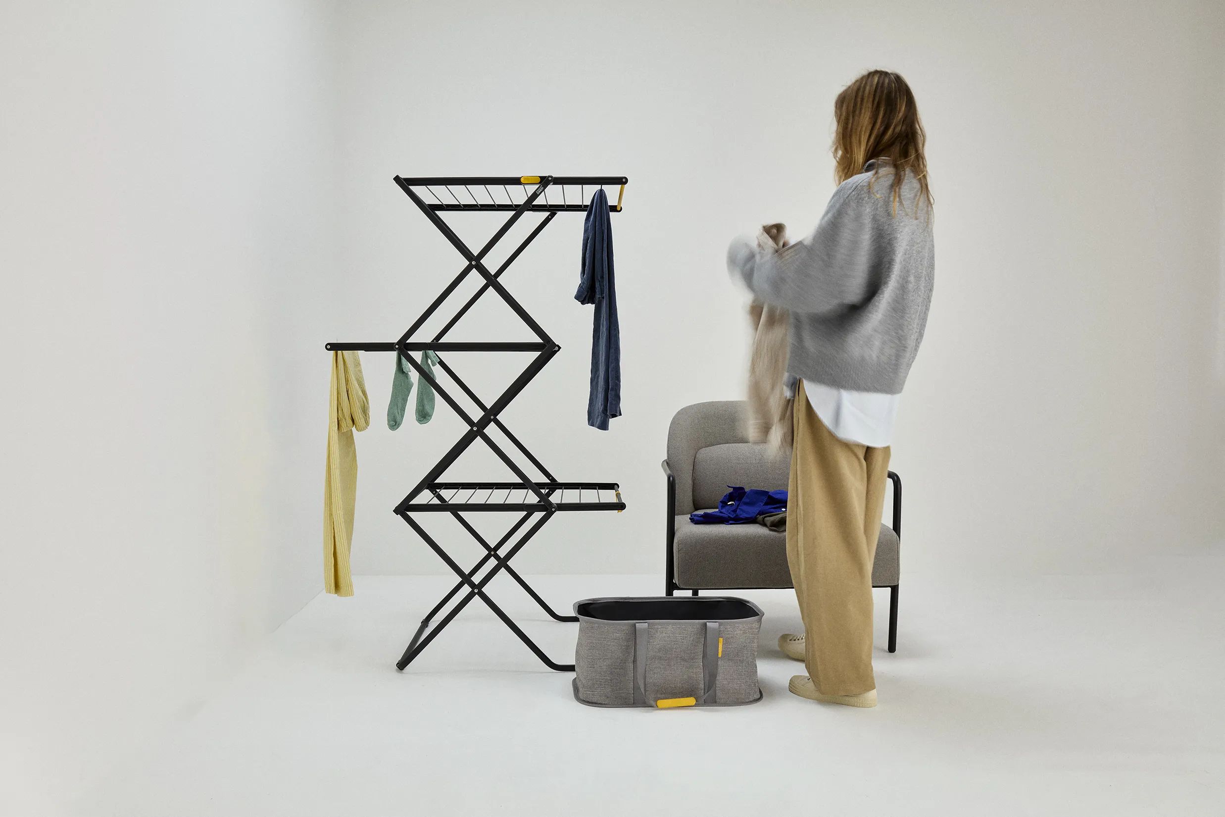 Joseph Joseph Tørrestativer AirFrame™ Tørrestativ i Black, 2