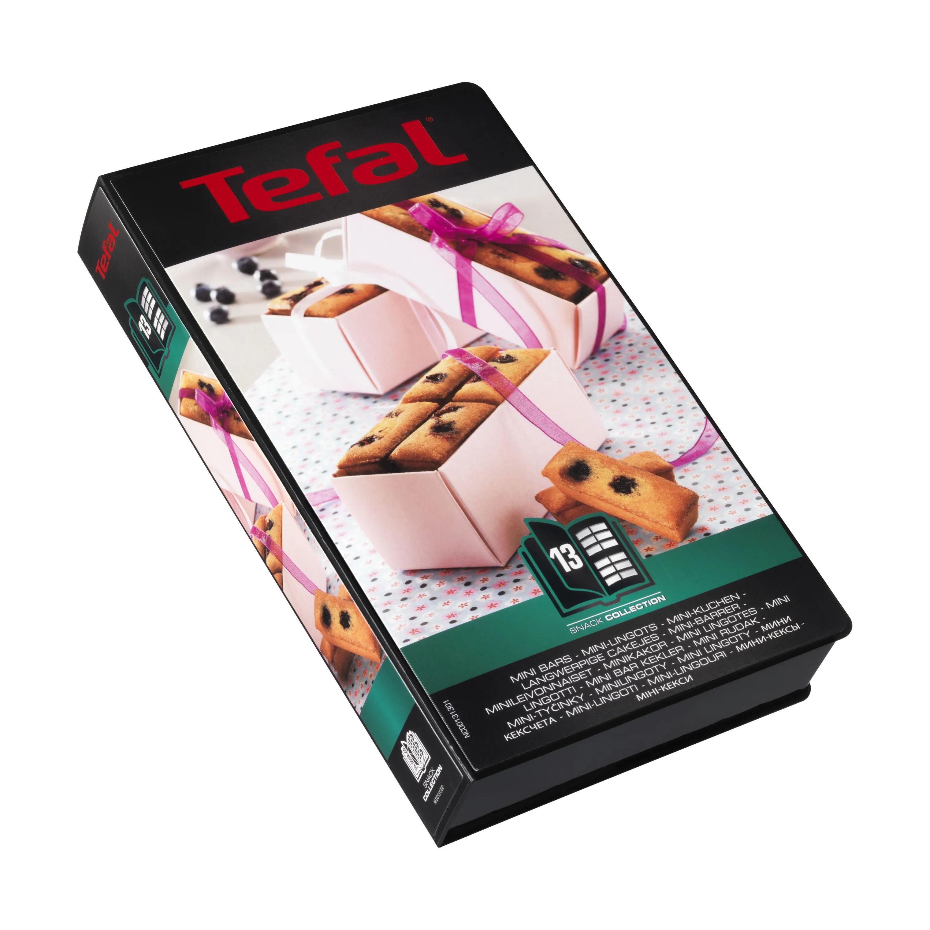 Tefal Bordgrill Snack Collection Form - Mini bars i Sort, 1