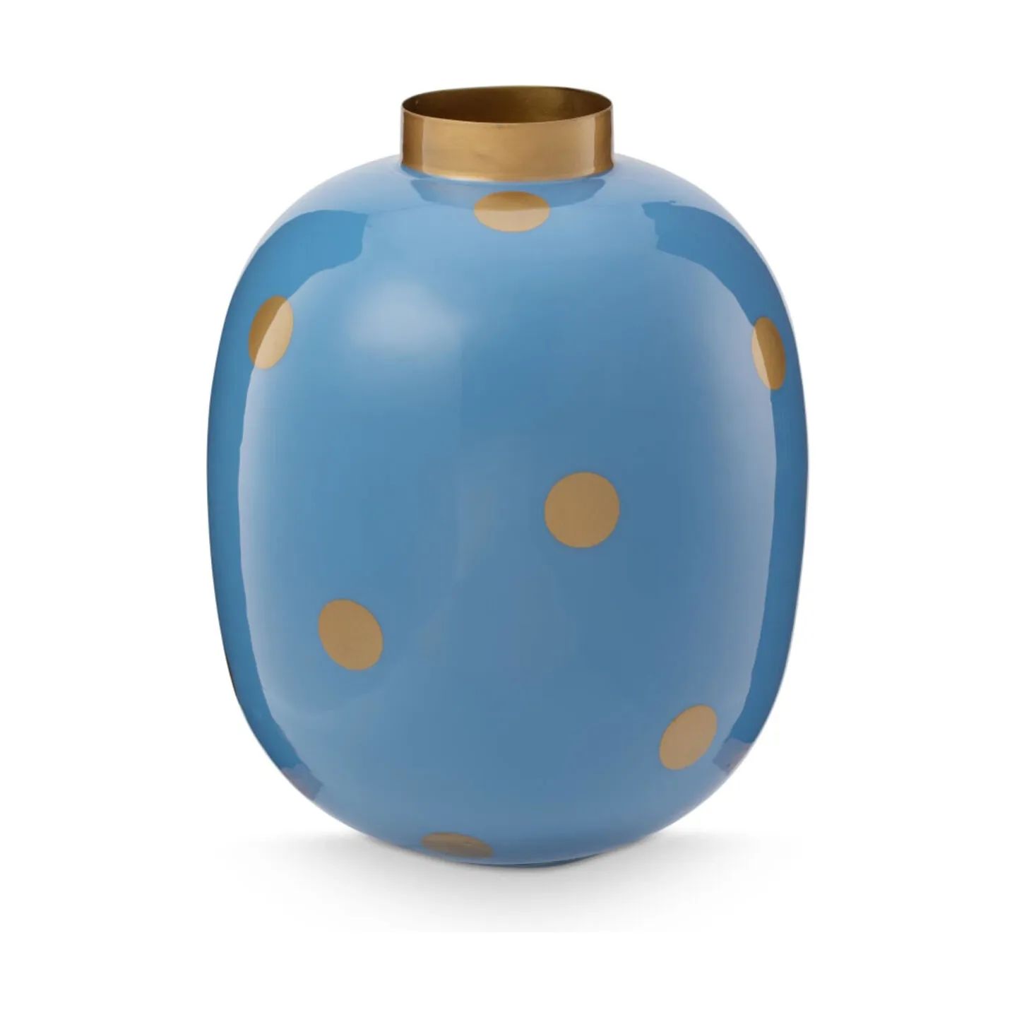 PIP Studio Vaser Dot delight Vase i Blå, 31,5 cm, 1