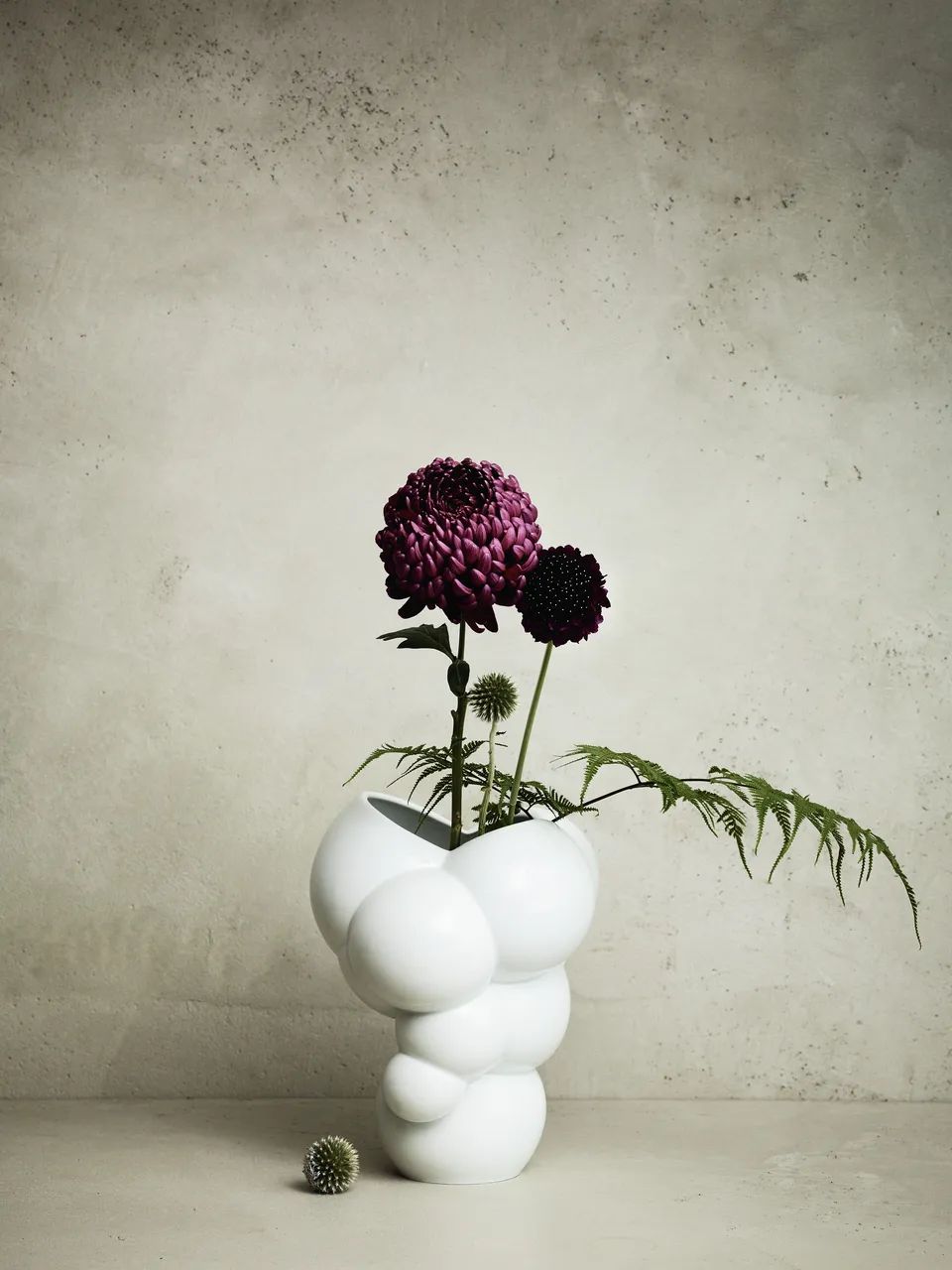 Rosenthal Vaser Skum Vase i Mat hvid, 26 cm, 2