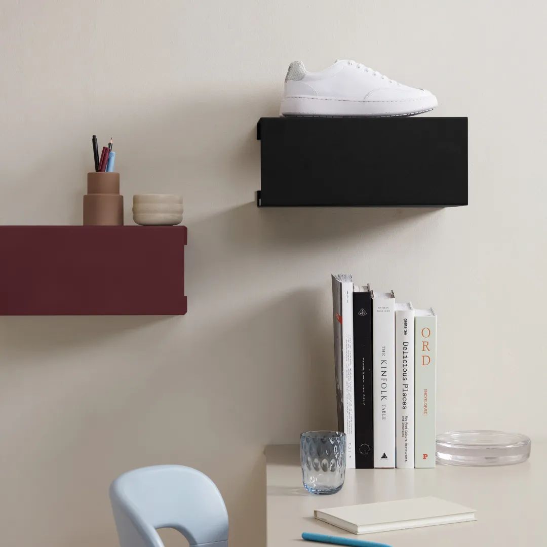ReCollector Hylder Boxshelf Hylde i Maroon Red, 3