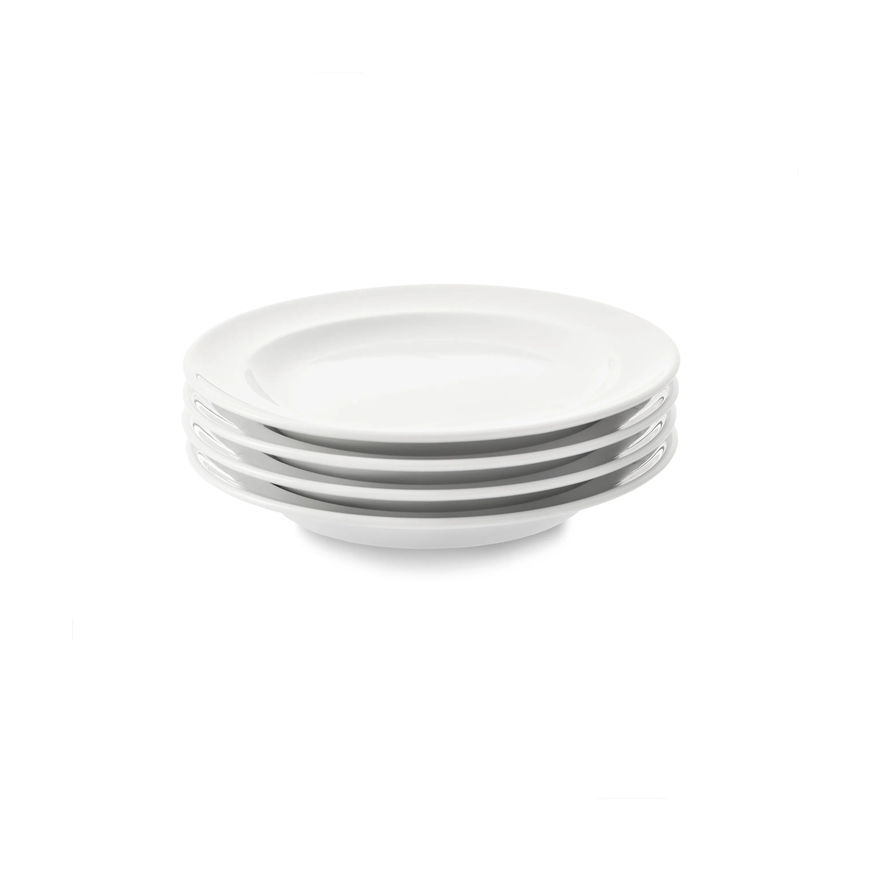 FDB Møbler Frokosttallerkener Hvidpot Kagetallerken i 18,5 cm, 4