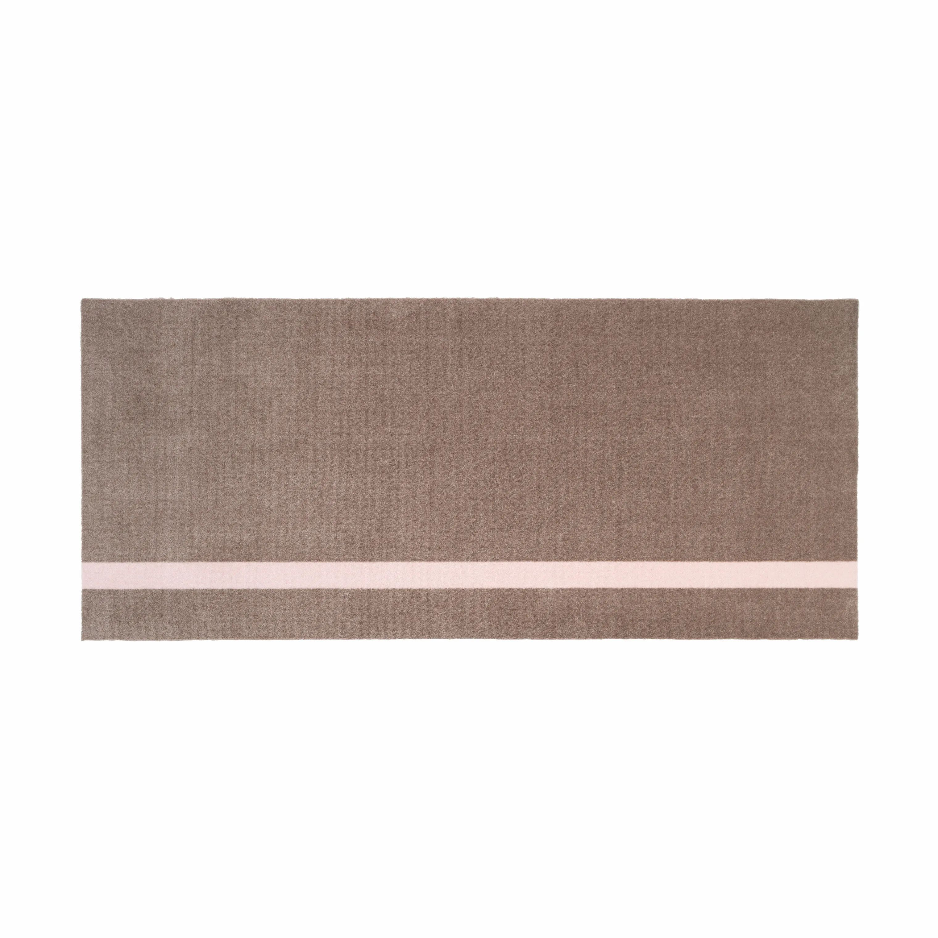 Tica Copenhagen Gulvtæpper Stripes Vertikal Gulvtæppe i Sand/rosa, B90 x L200 cm, 1