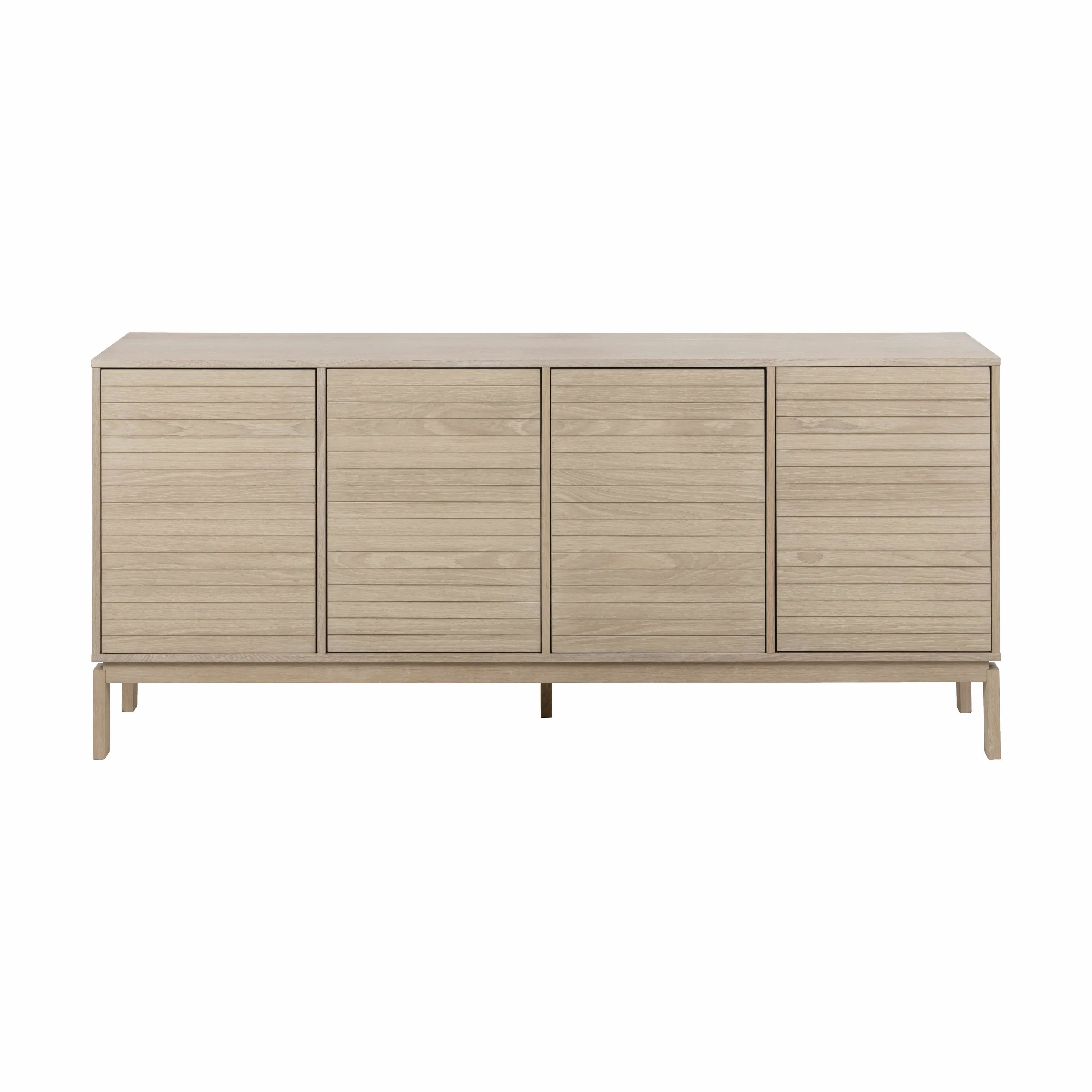 CASA Living Skabe Linley Skænk i Natur, H80 x B180 cm, 1