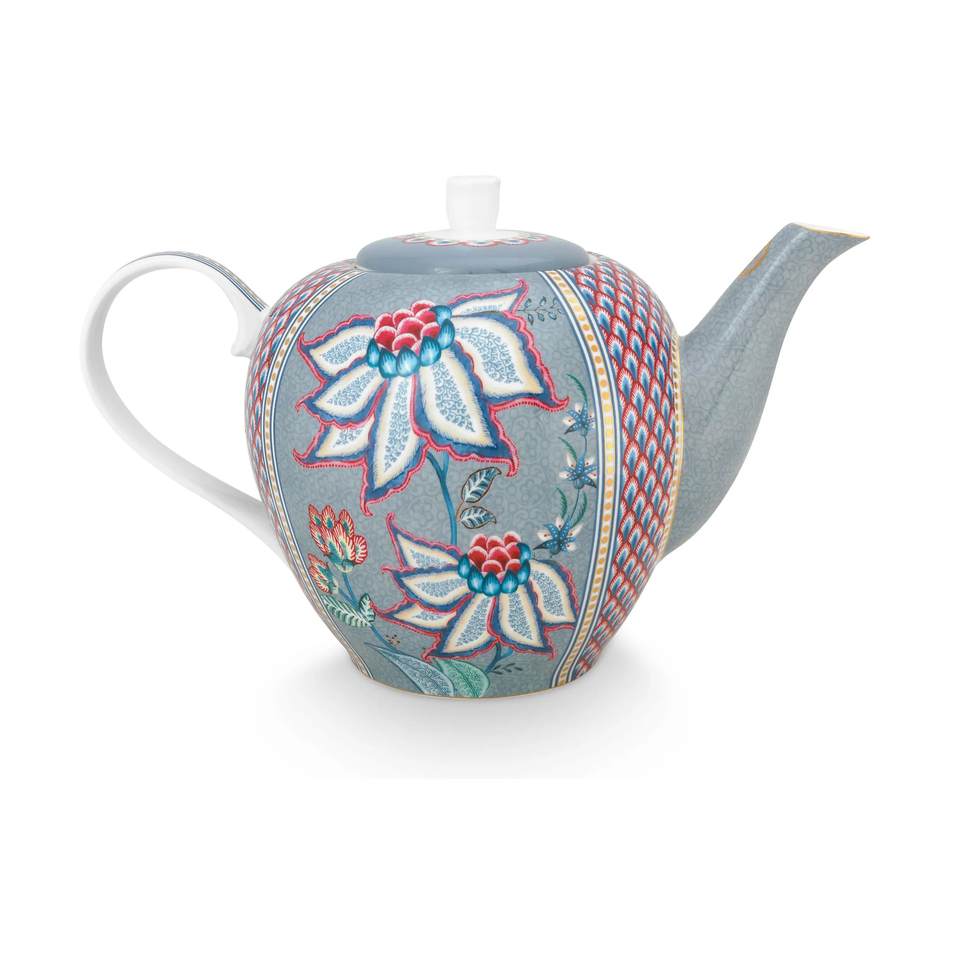 PIP Studio Tekander Flower Festival Tekande i Blue, 4