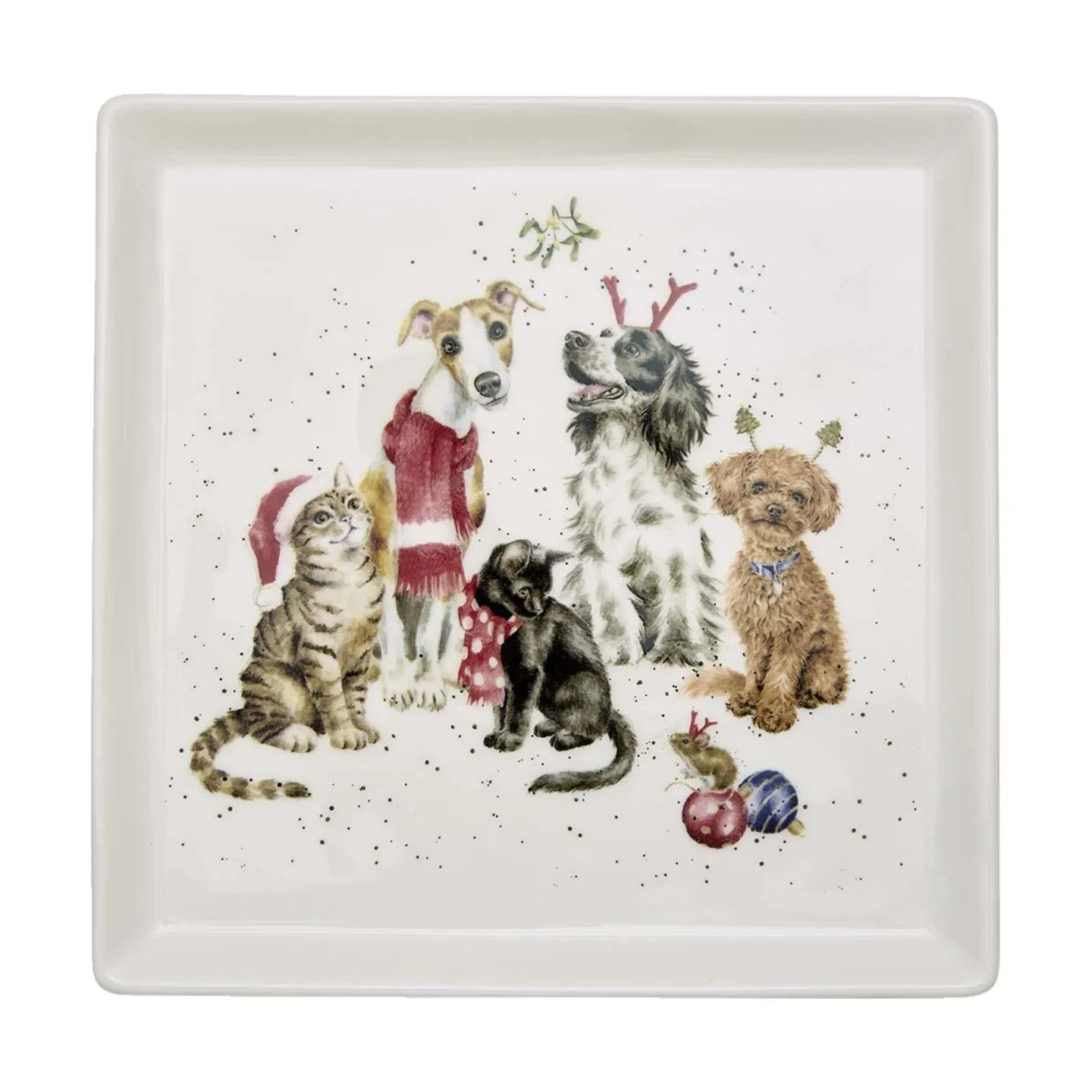 Royal Worcester Frokosttallerkener Wrendale Tallerken i Multifarvet, 1