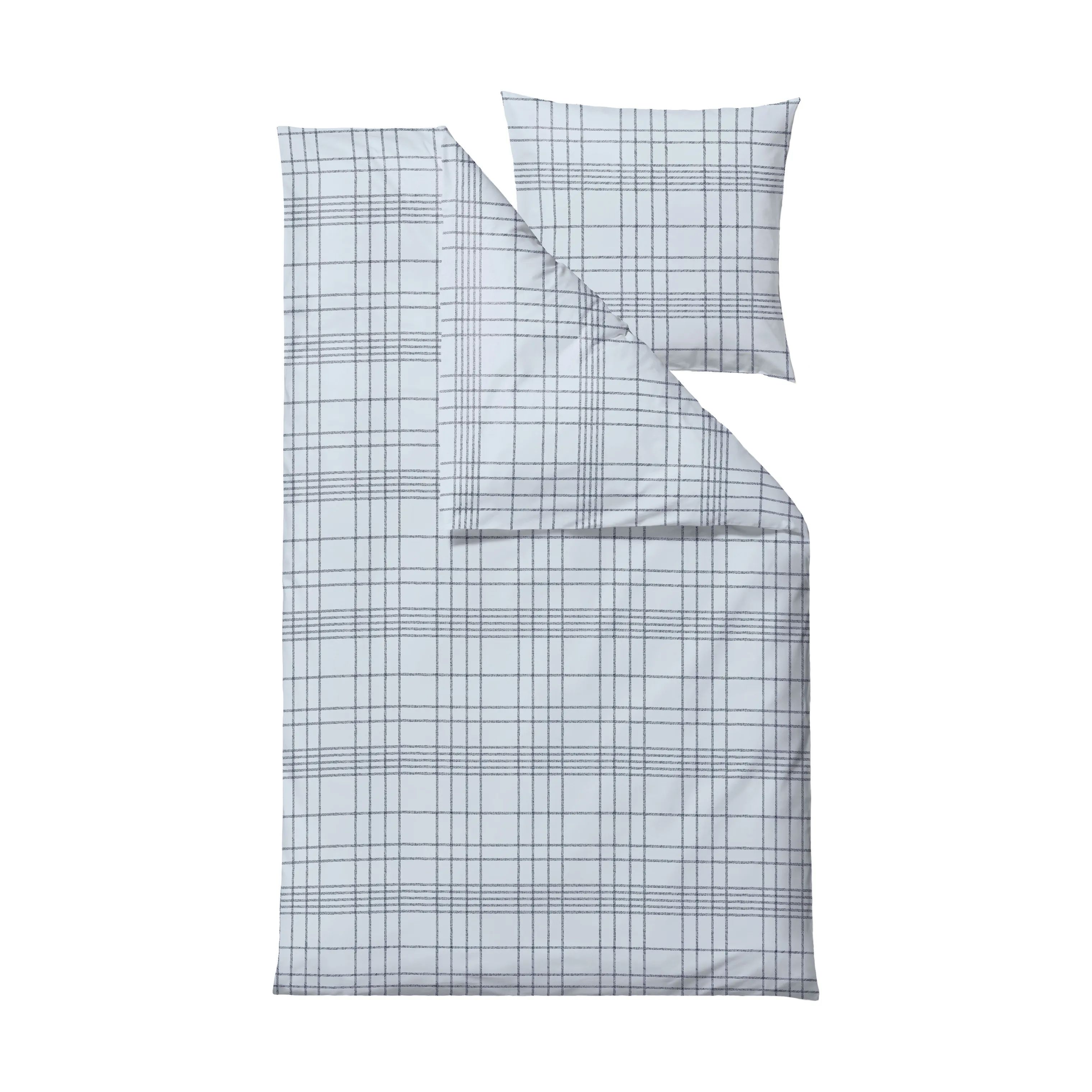 Södahl Sengetøj Tartan Sengetøj i Blå, 220 cm, 1