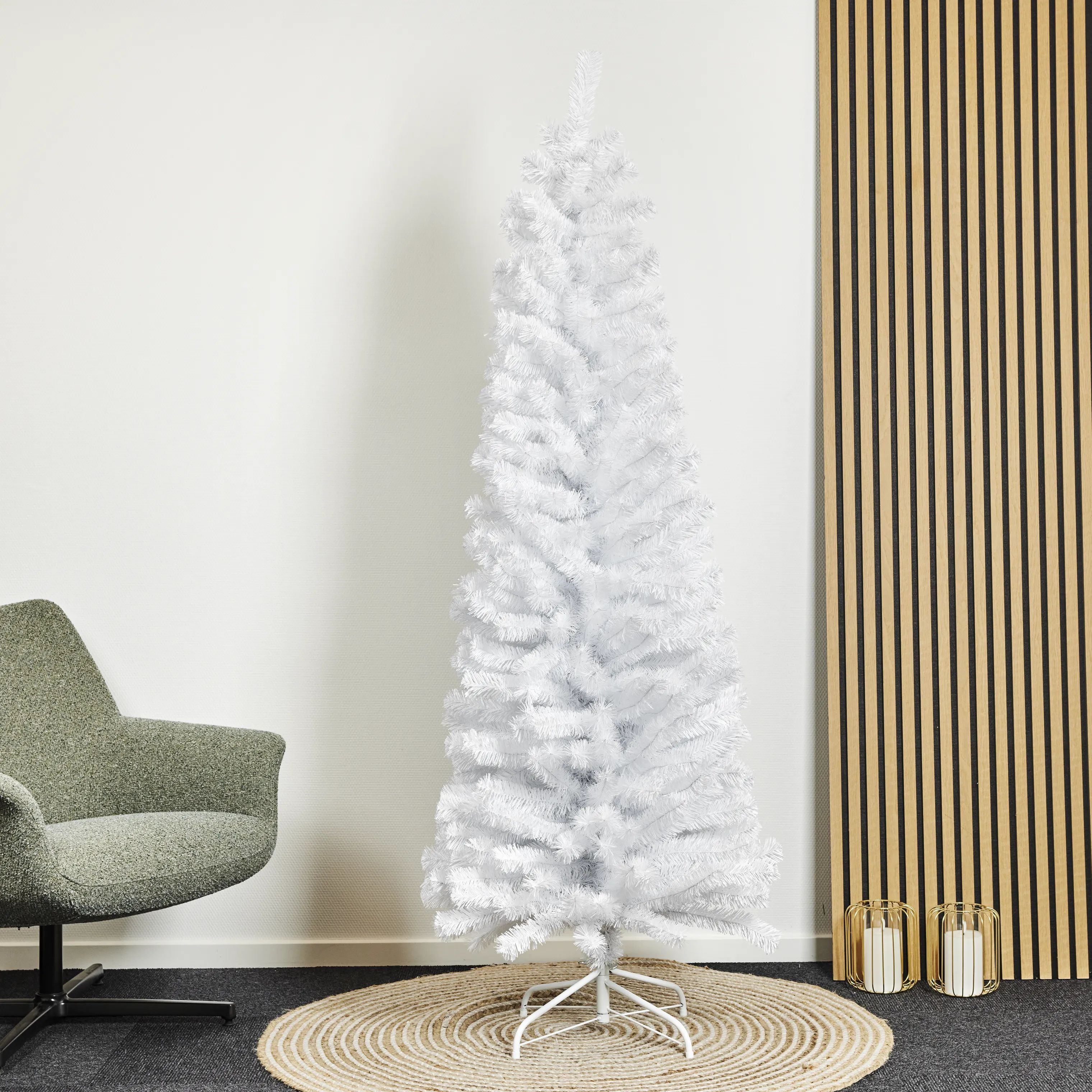 Nordic Winter Juletræer Bling Kunstigt Juletræ i Hvid, 2
