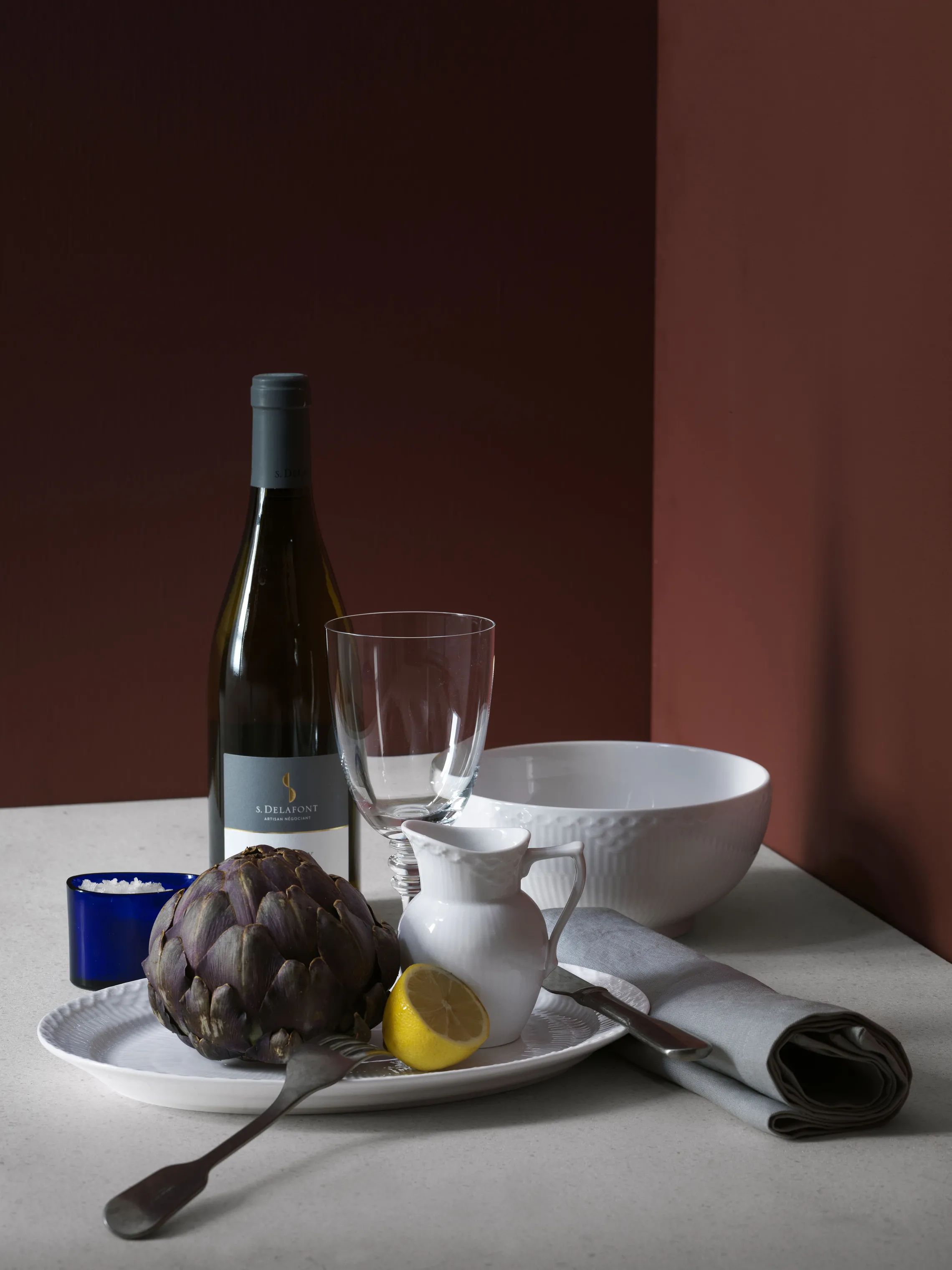 Royal Copenhagen Mælke- og flødekander Hvid Halvblonde Flødekande i Hvid, 17 cl, 2