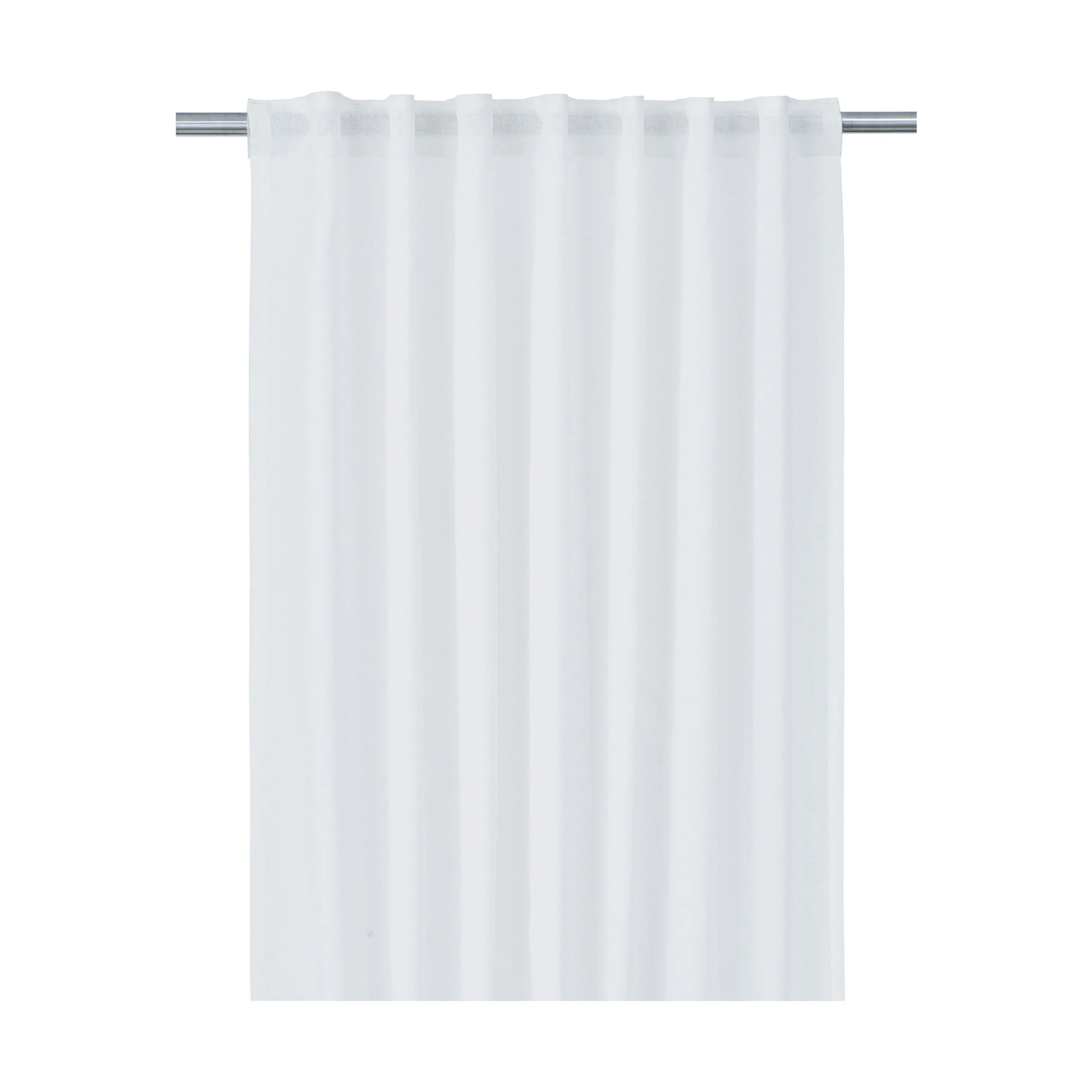 Svanefors Gardiner og gardinstænger Diana Gardin - 2 stk. i Offwhite, H280 x B140 cm, 1