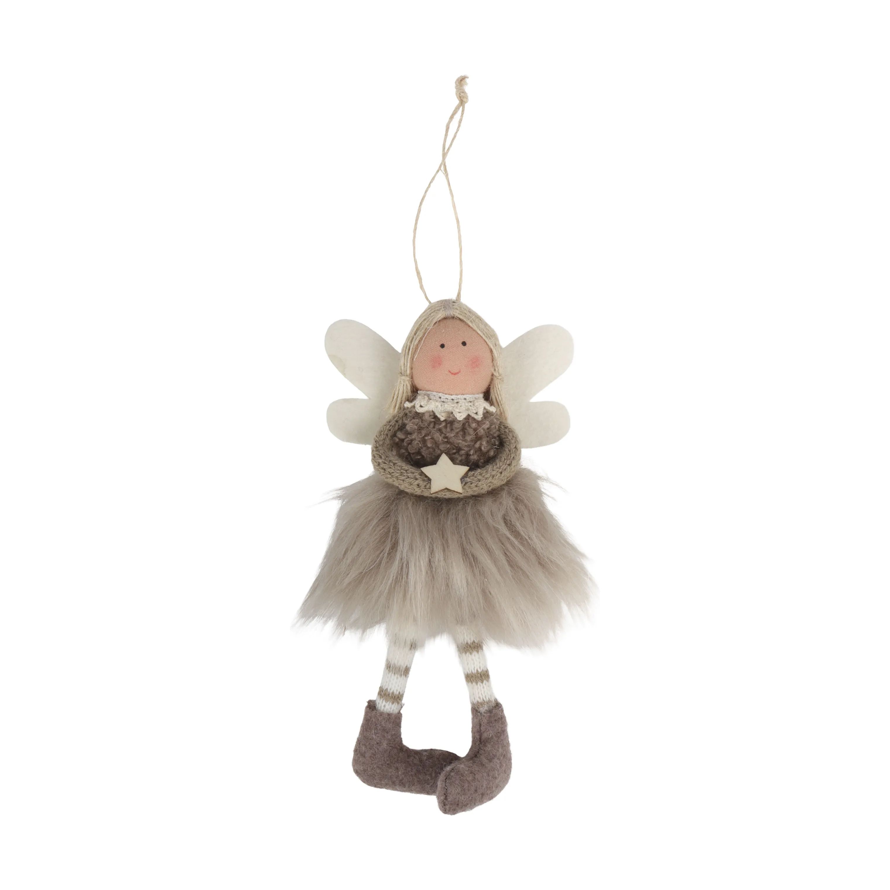 Casa Christmas Juleophæng Juleophæng - Engel i Beige/camel, 1