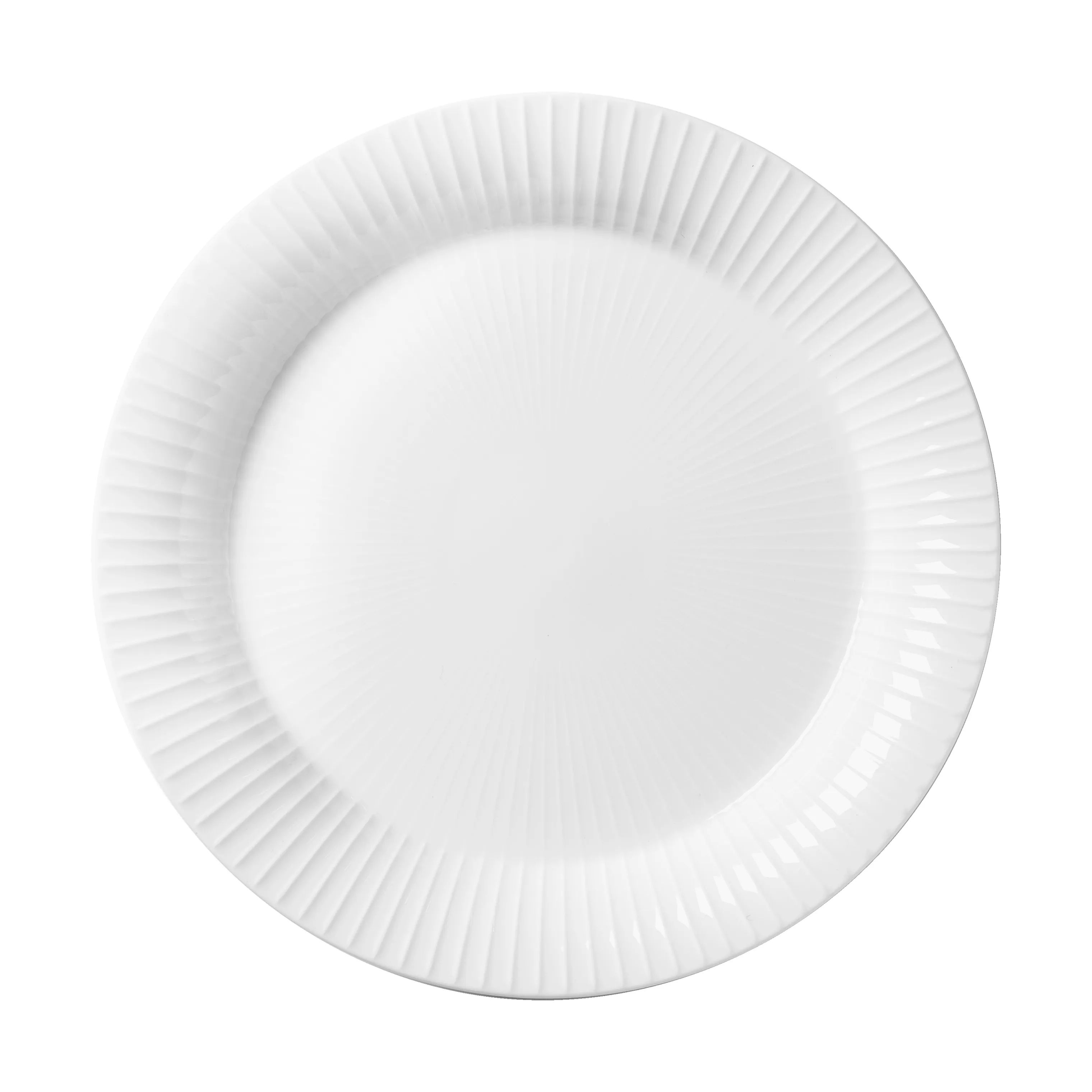 Kähler Middagstallerkener Hammershøi Middagstallerken i Hvid, 27 cm, 1