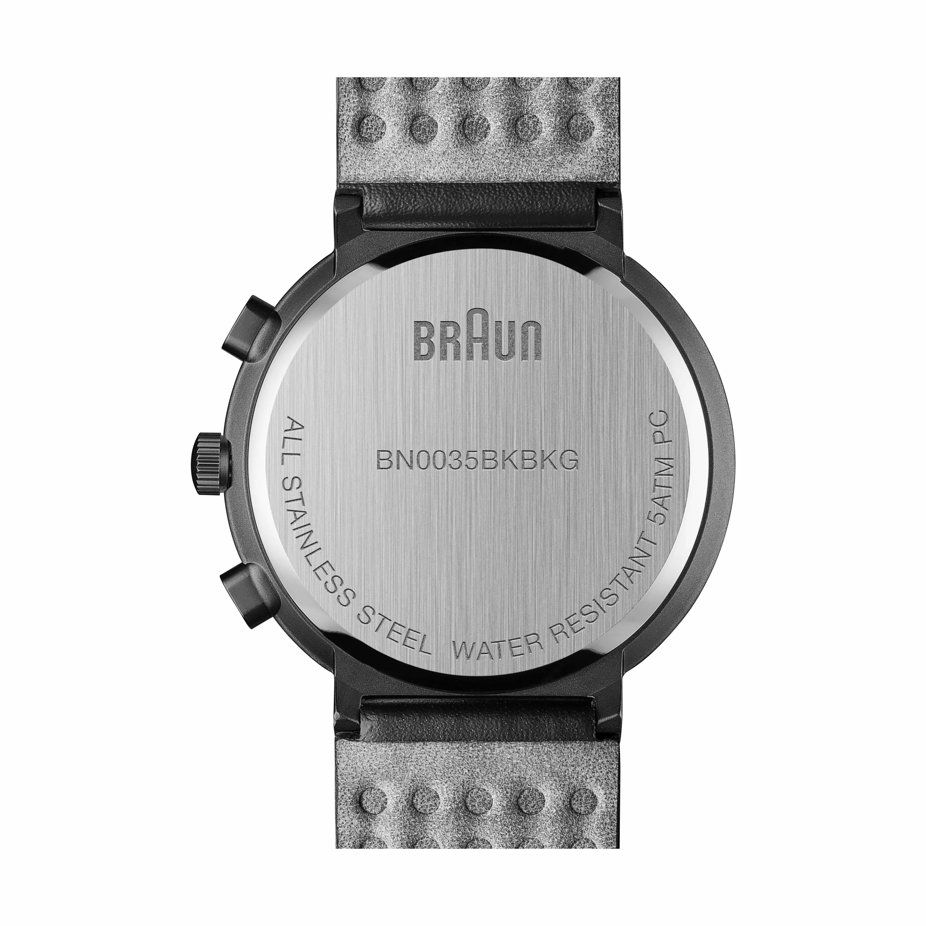Braun Armbåndsure Armbåndsur - Herre i Sort, 4