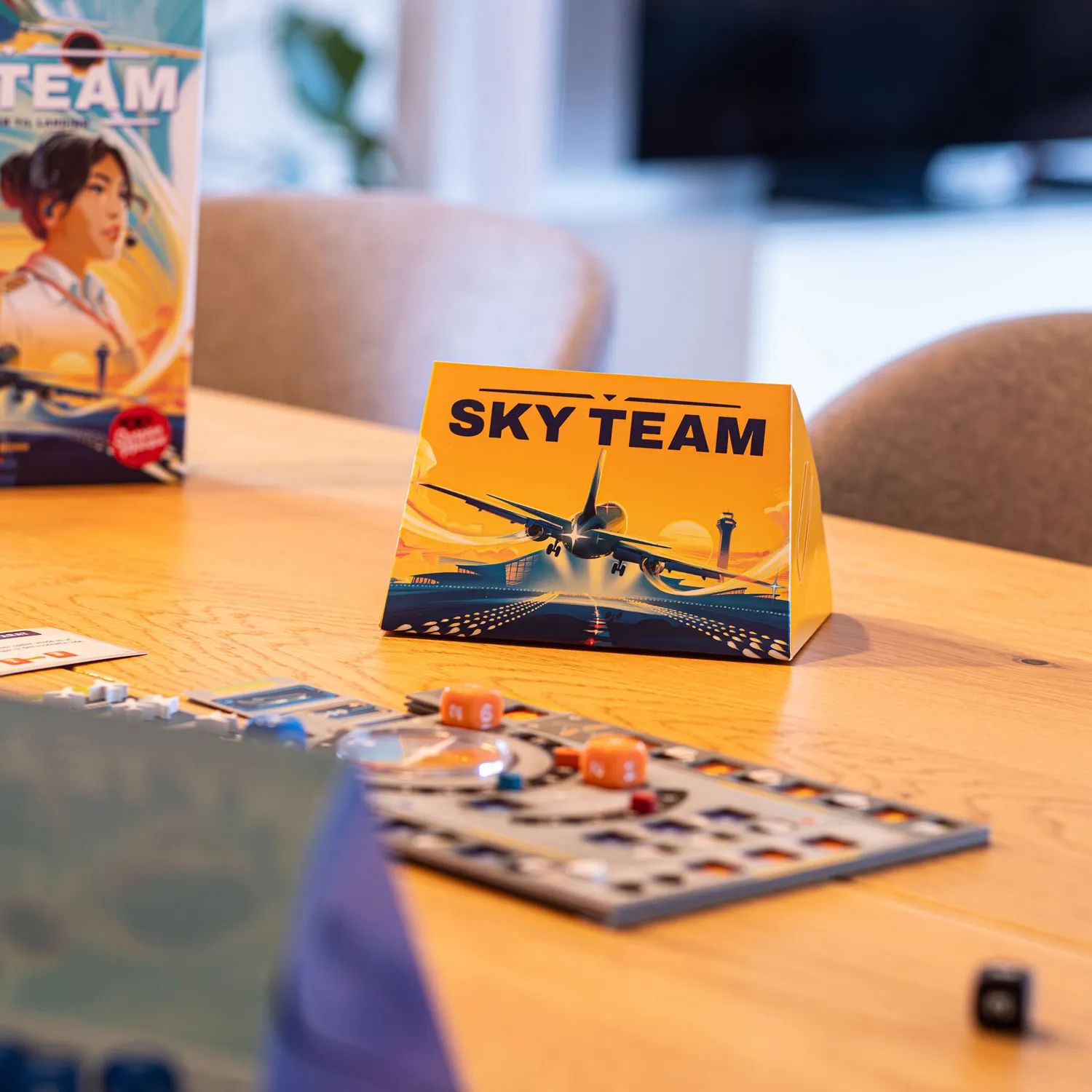 Spilbræt Spil Brætspil - Sky Team i Multifarvet, 2