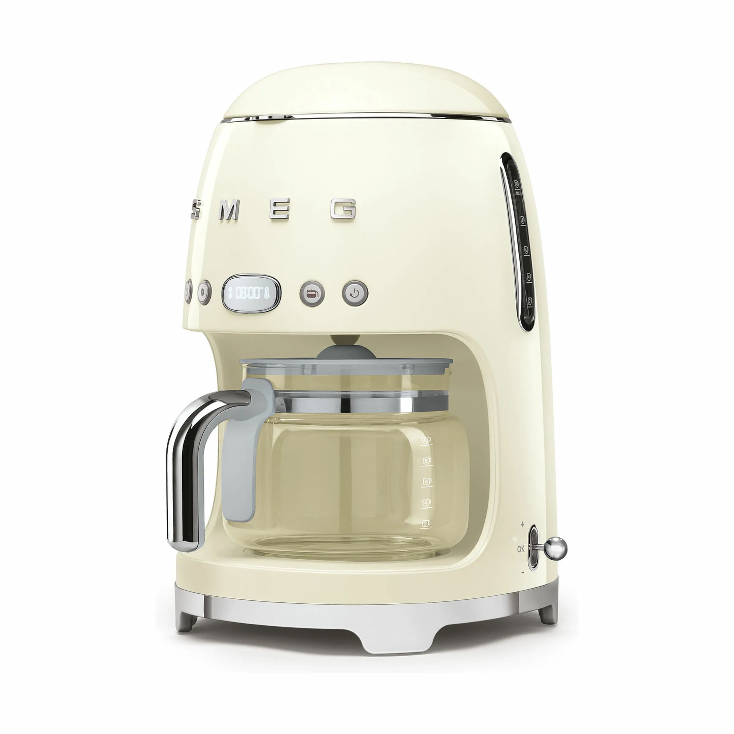 Smeg Kaffemaskiner 50's Style Kaffemaskine DCF02CREU i Creme1, 2