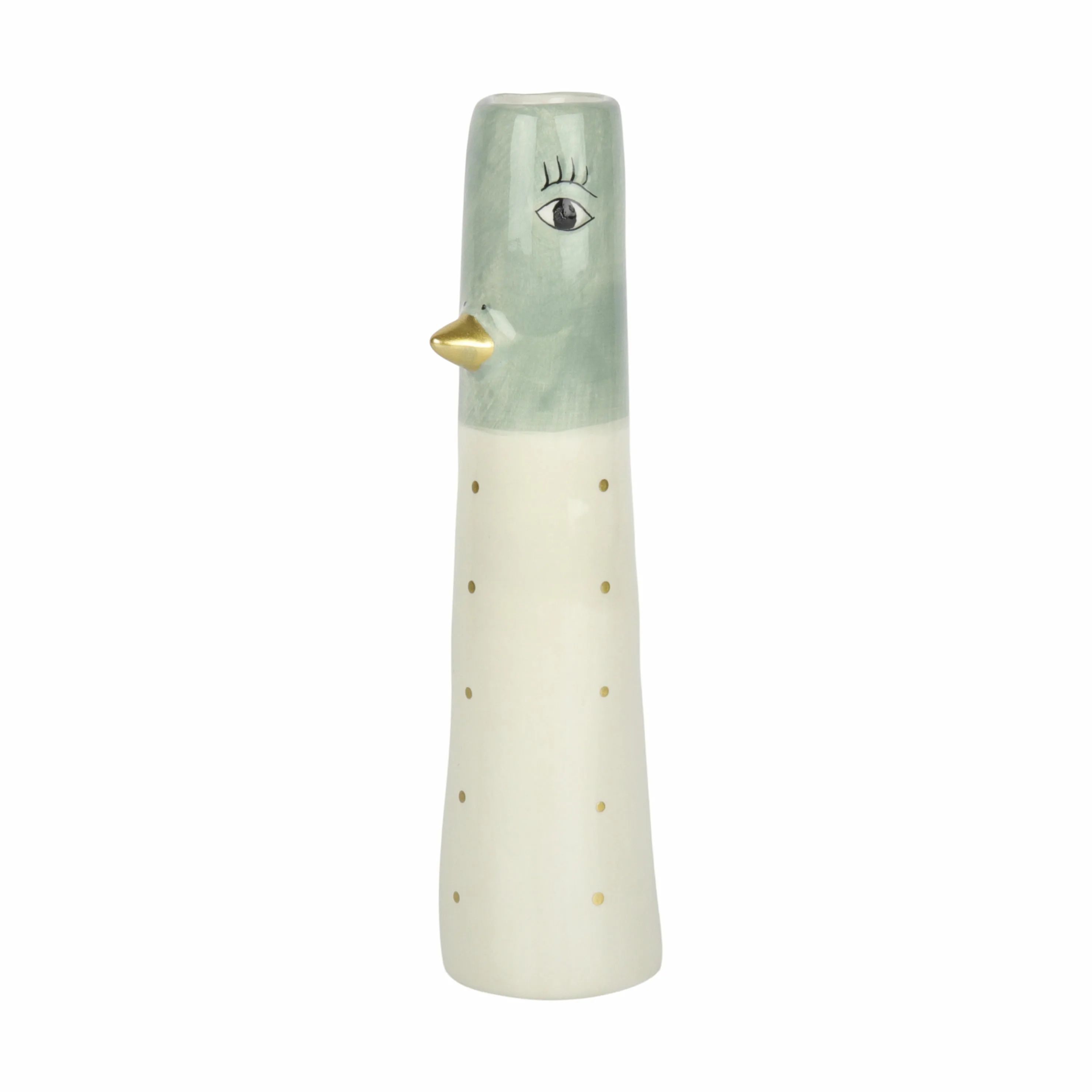 Speedtsberg Vaser Vase - And i Grøn, 17 cm, 1