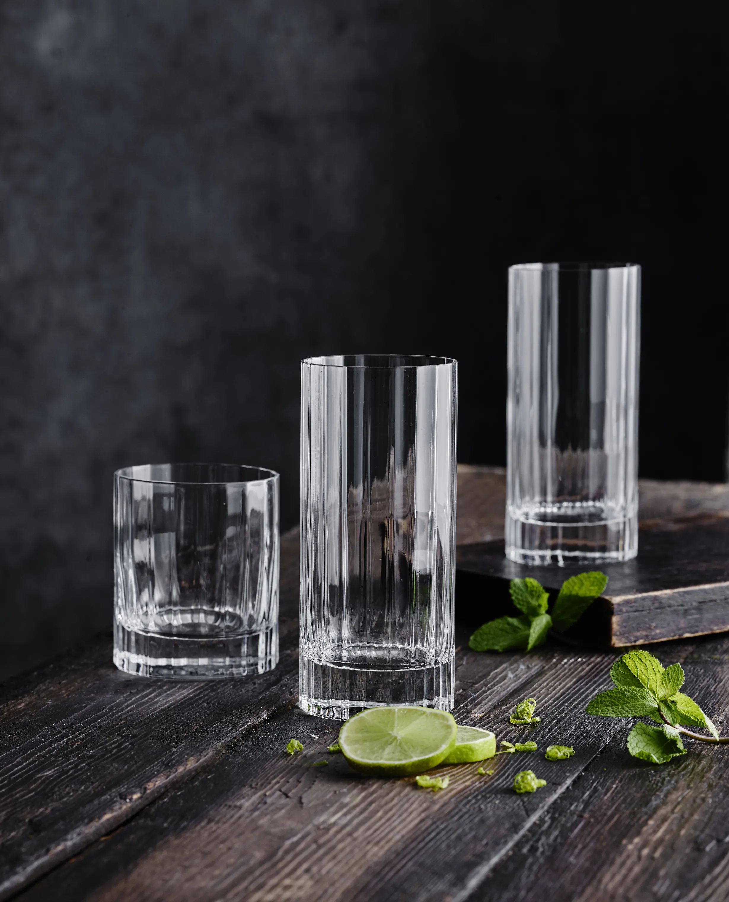 Luigi Bormioli Highball glas Bach Longdrinkglas - 4 stk. i Klar, 48 cl, 2