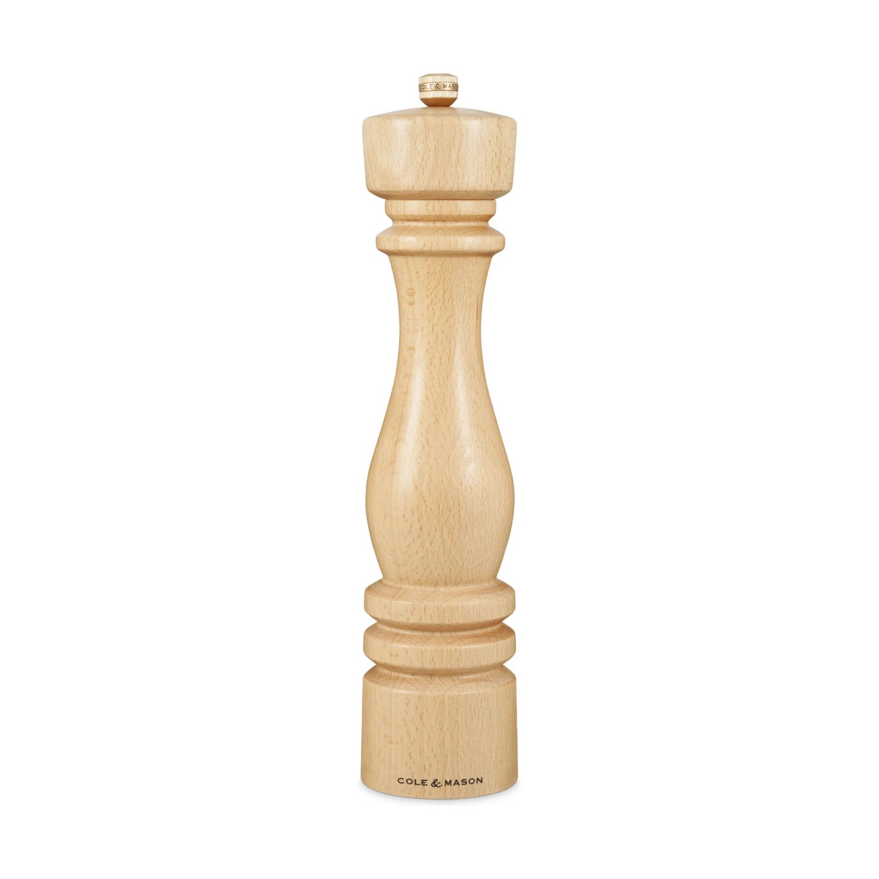 Cole&Mason Saltkværne London Saltkværn i Natural Beech, 30 cm, 1