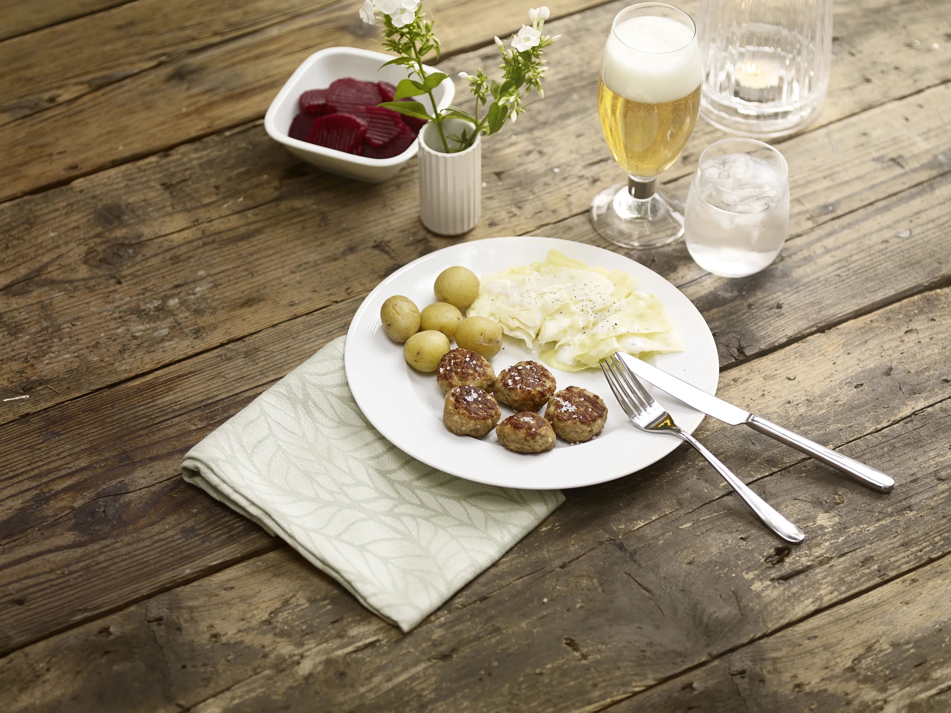 CASA Living Middagstallerkener Roma Eto Middagstallerken i Hvid, 28 cm, 2
