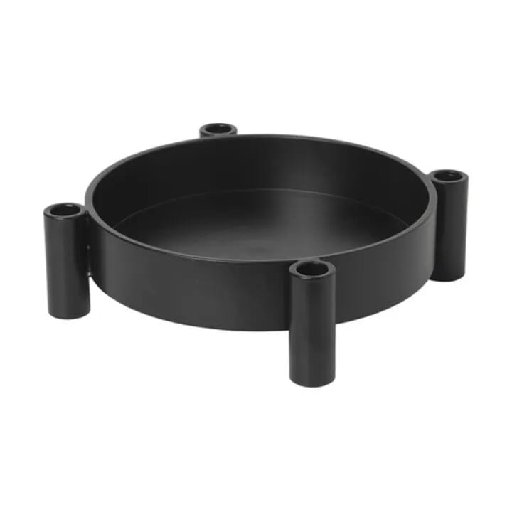 Broste Copenhagen Kronelysestage Silke Lysestage i Sort, 1
